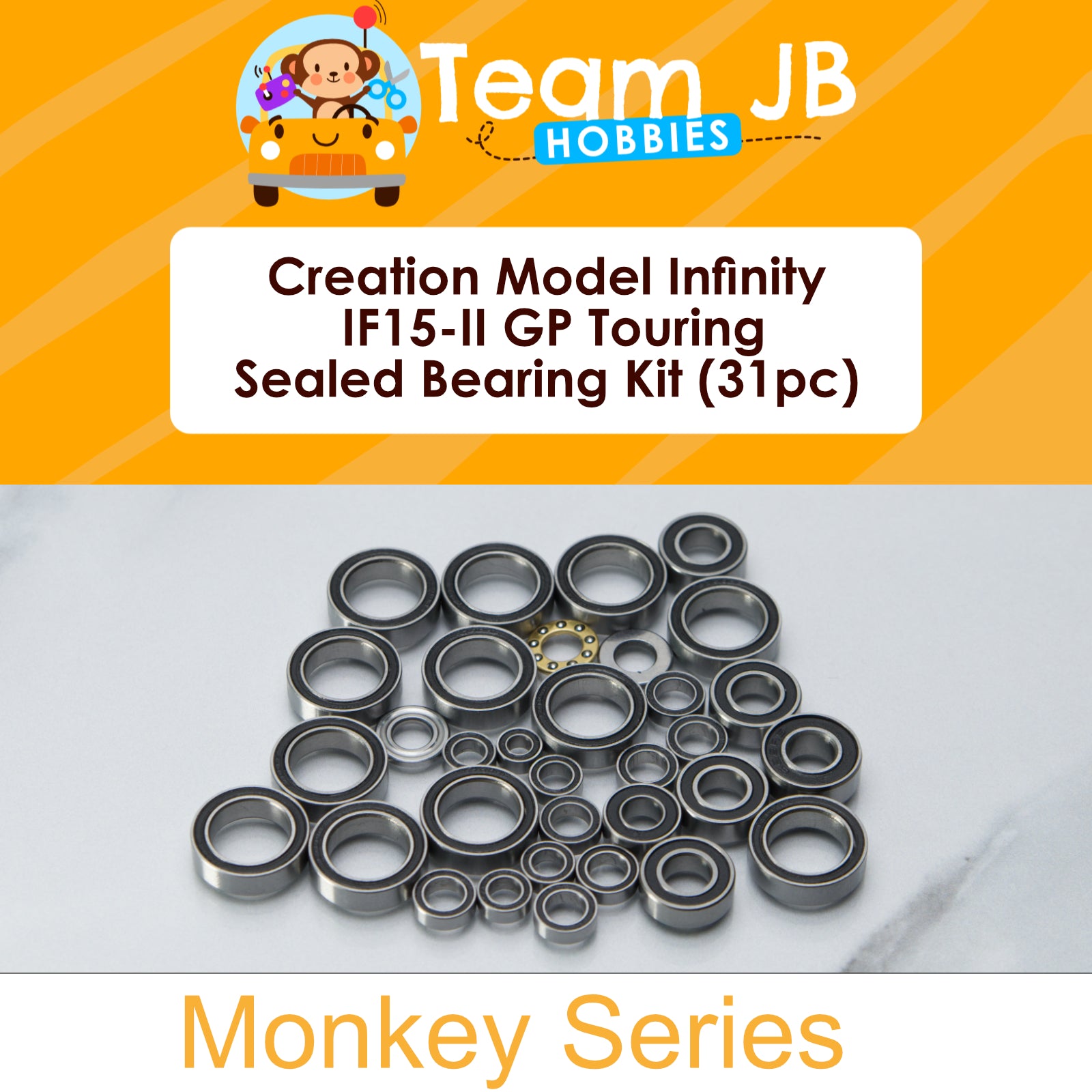 Creation Model Infinity IF15-II GP Touring - Sealed Bearing Kit