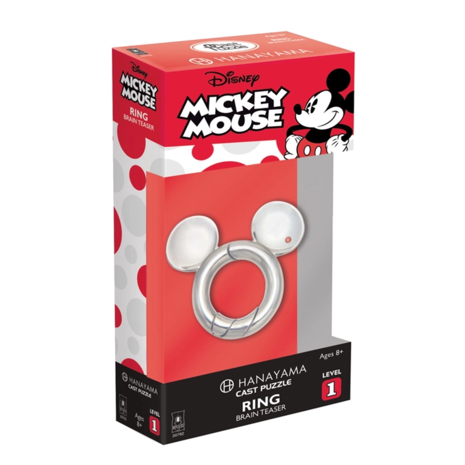 Mickey Mouse Ring - Level 1 - Hanayama Cast Puzzle