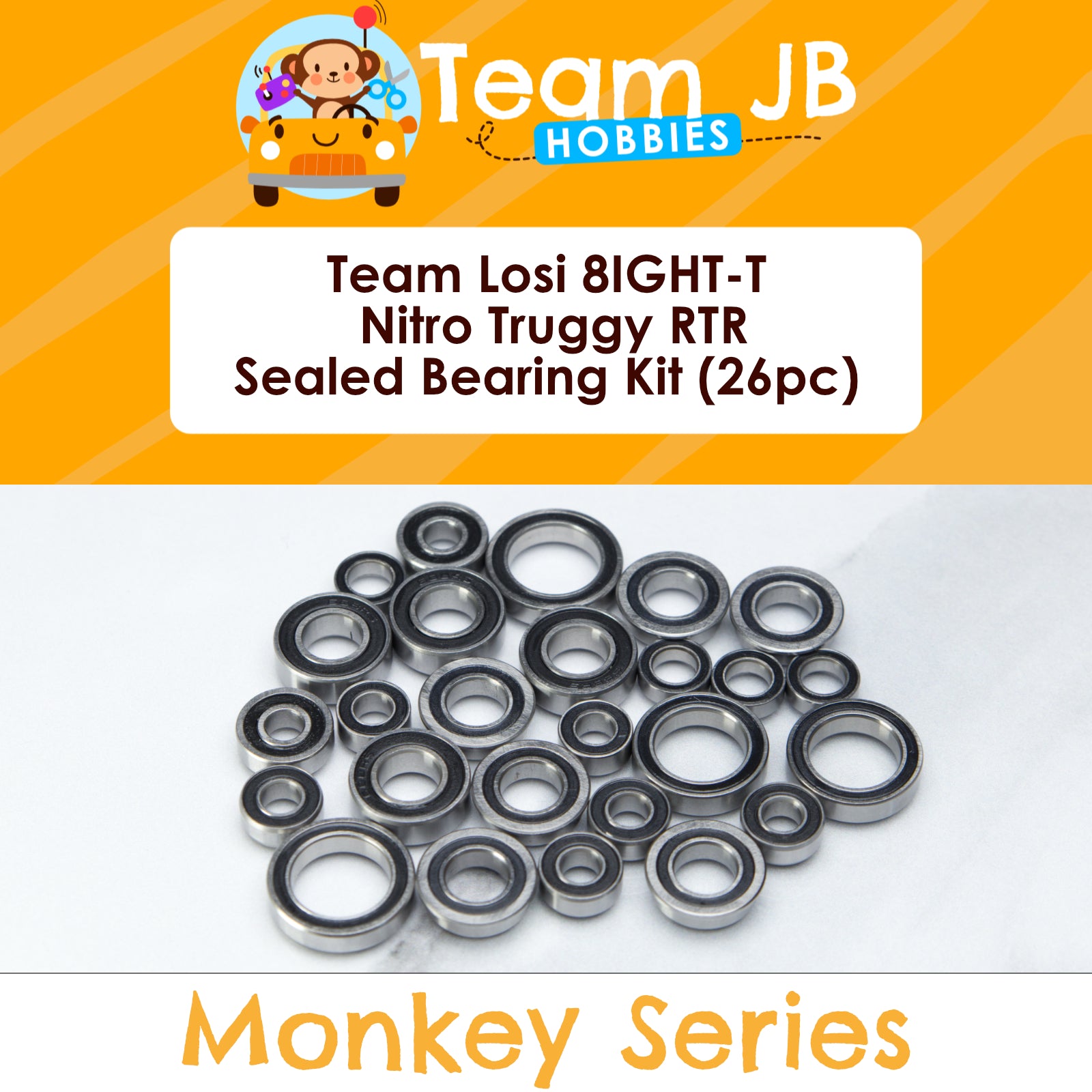 Team Losi 8IGHT-T Nitro Truggy RTR - Sealed Bearing Kit
