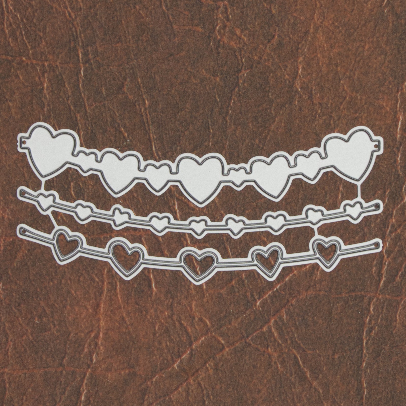 Hearts Banners Trio Cutting Dies