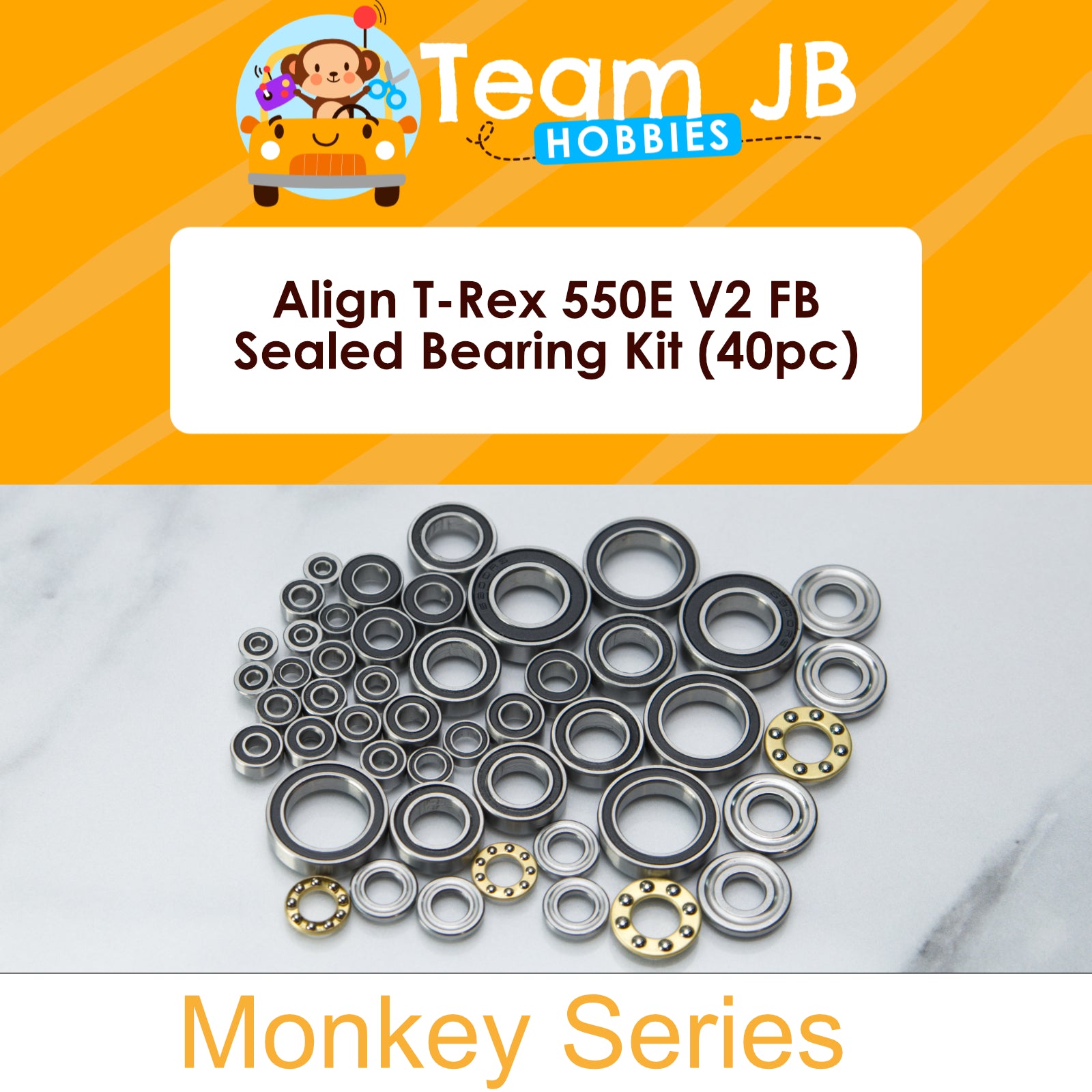 Align T-Rex 550E V2 FB - Sealed Bearing Kit