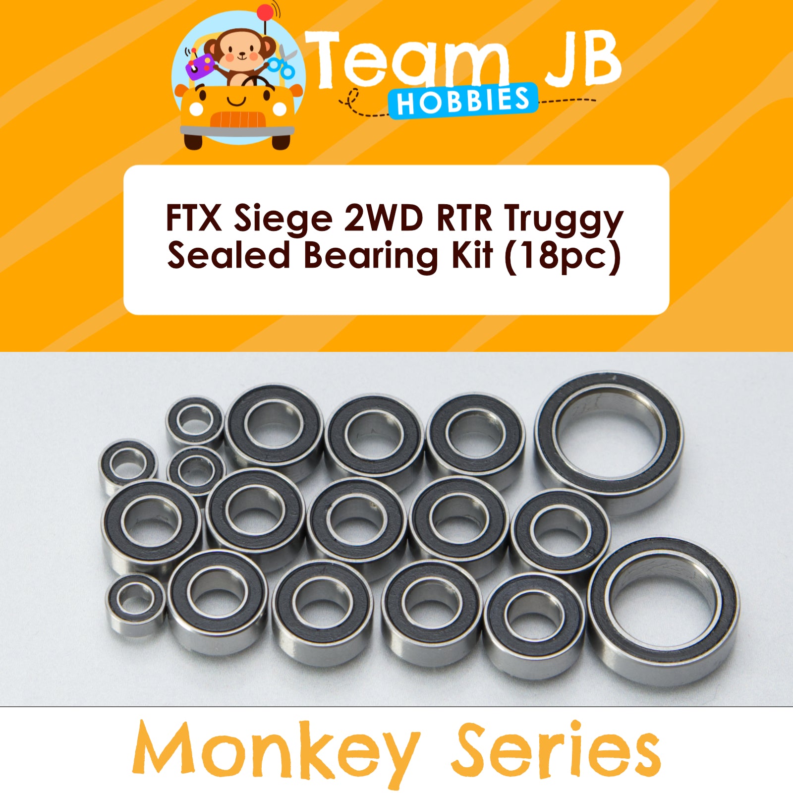 FTX Siege 2WD RTR Truggy - Sealed Bearing Kit