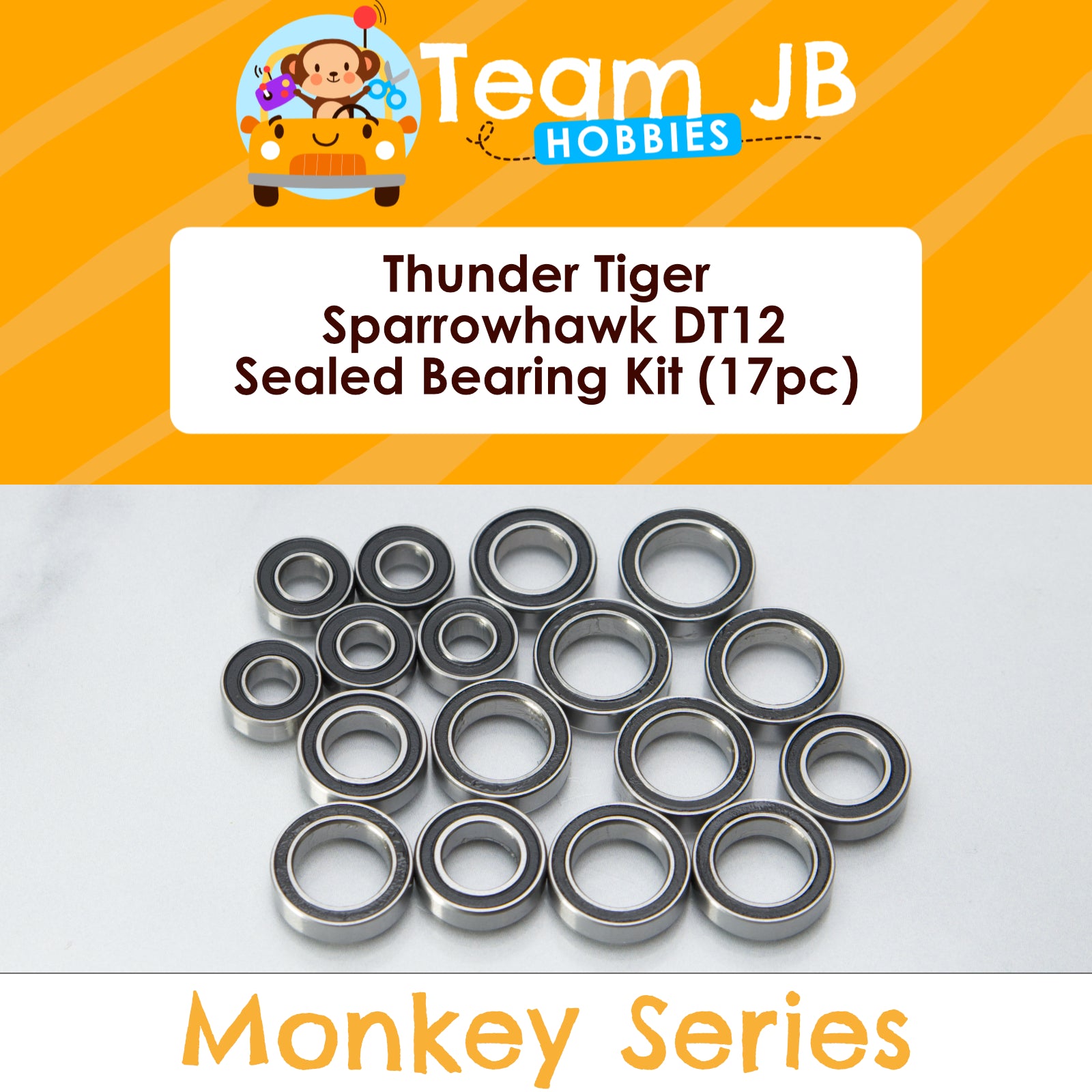 Thunder Tiger Sparrowhawk DT12 - Sealed Bearing Kit