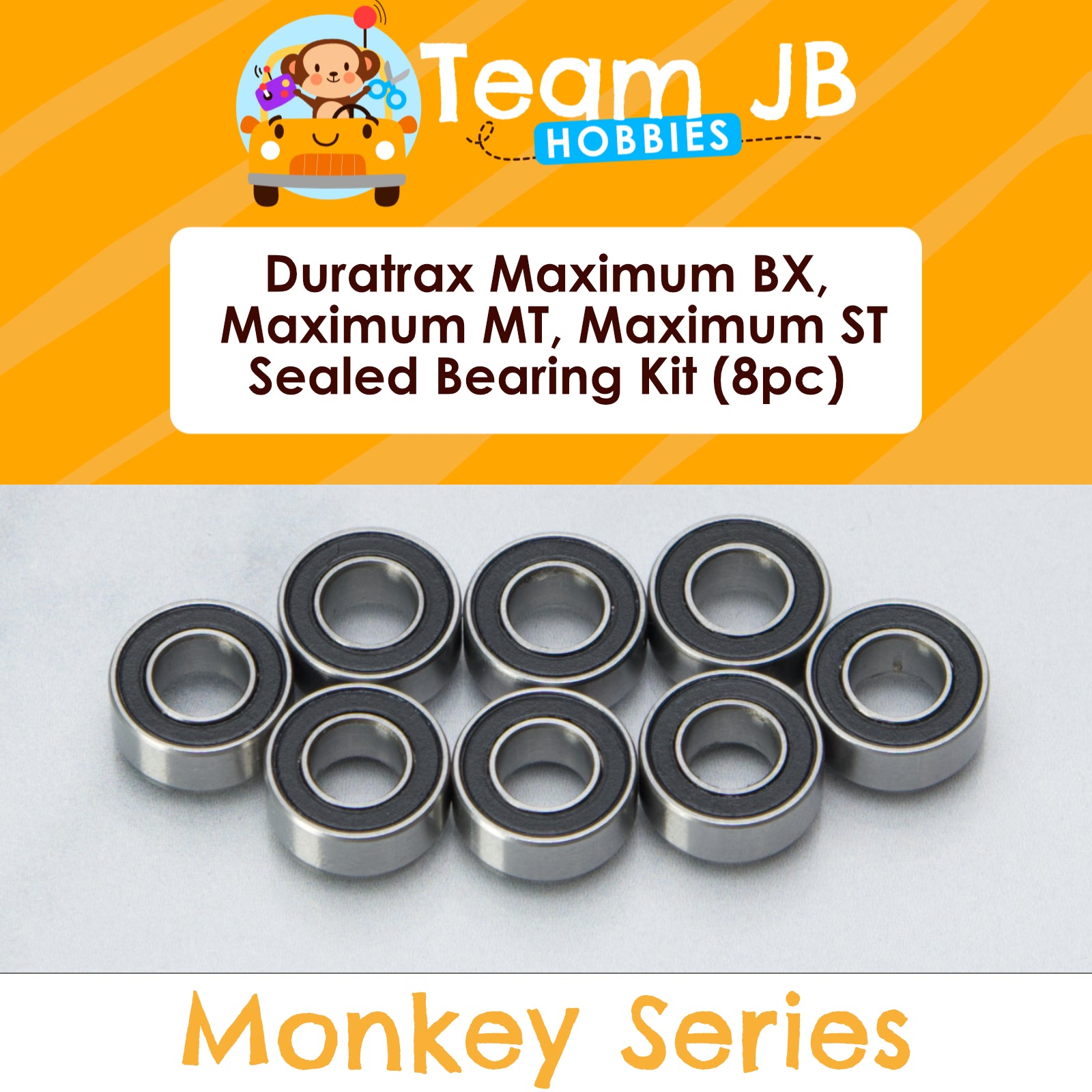 Duratrax Maximum BX, Maximum MT, Maximum ST - Sealed Bearing Kit