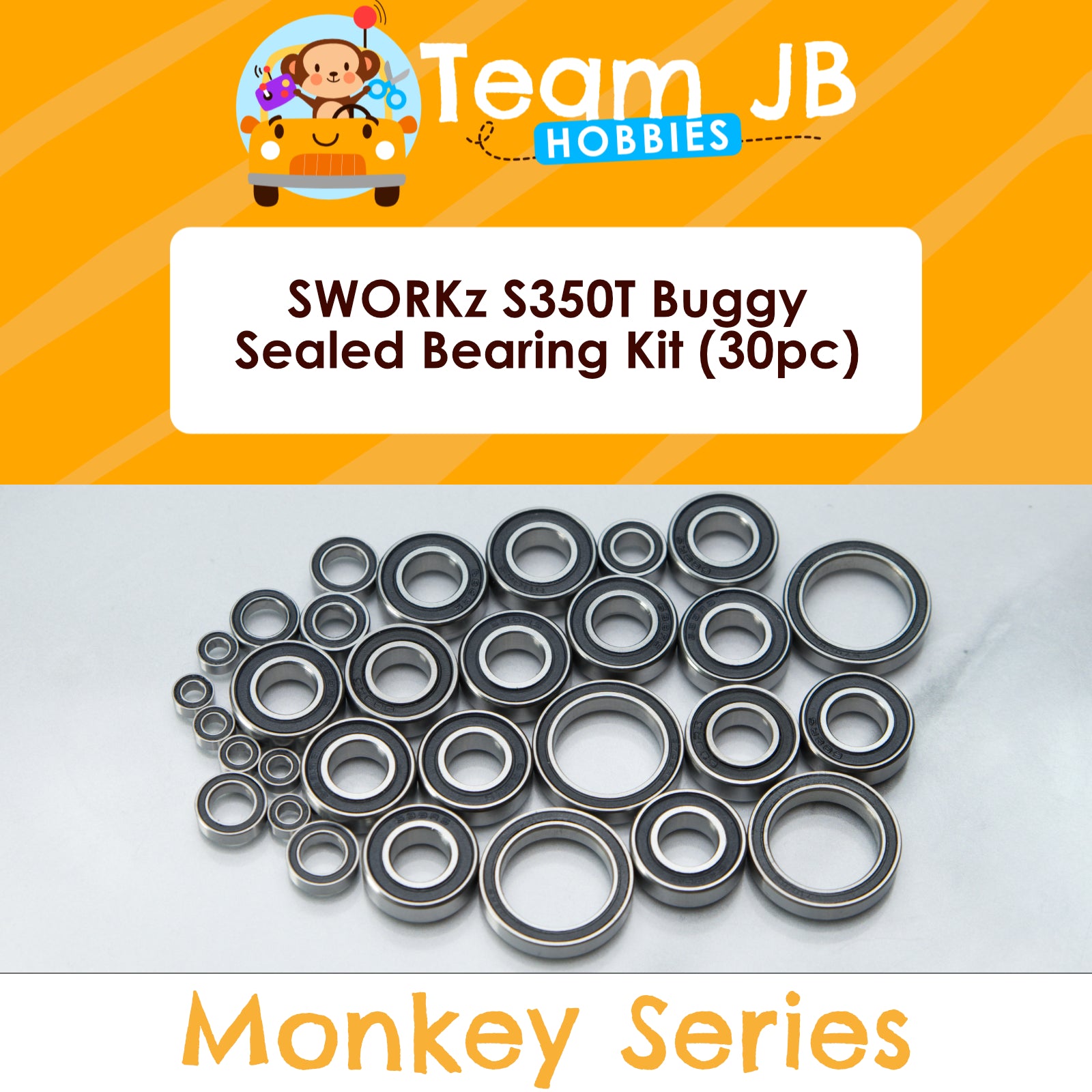 SWORKz S350T Buggy - Sealed Bearing Kit