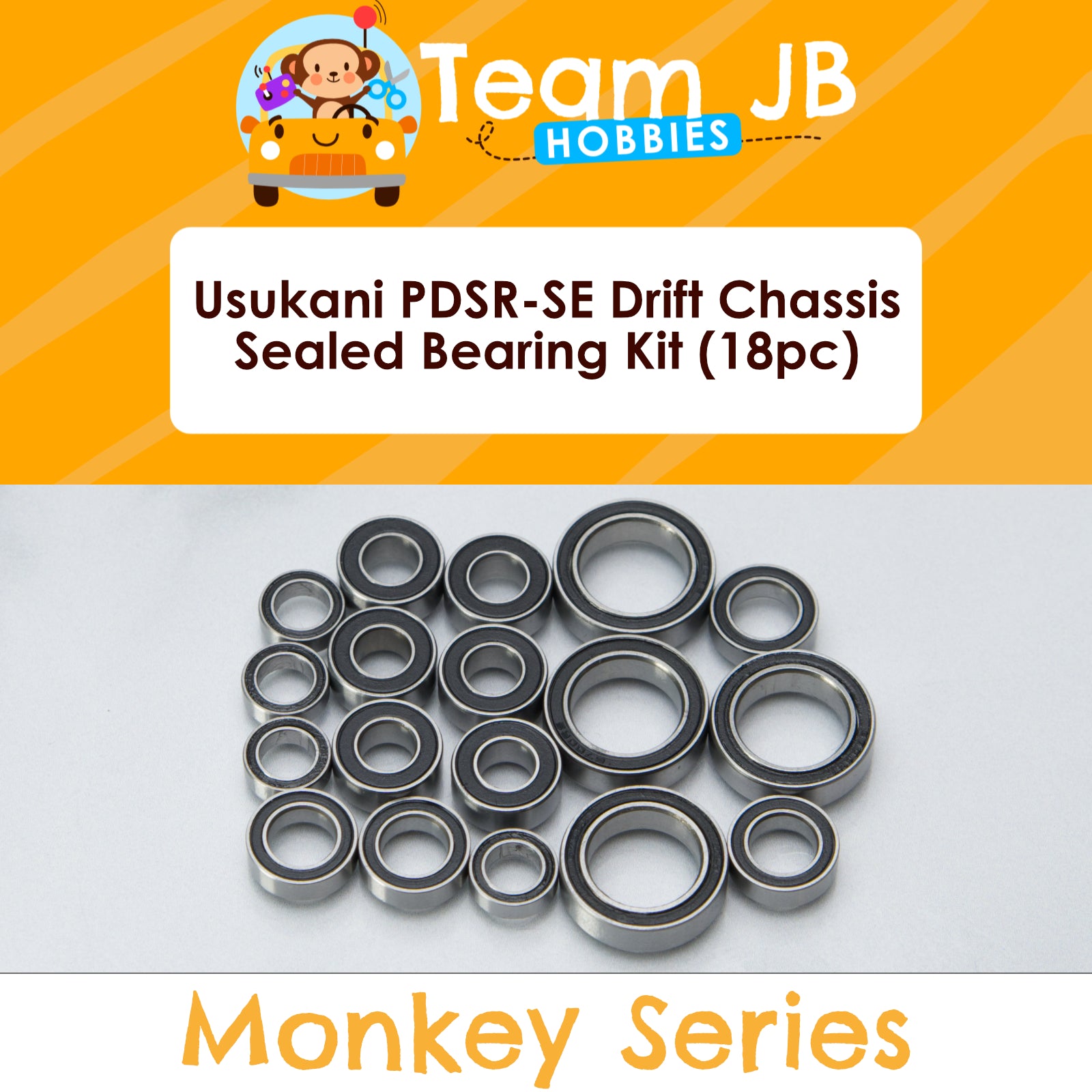 Usukani PDSR-SE Drift Chassis - Sealed Bearing Kit