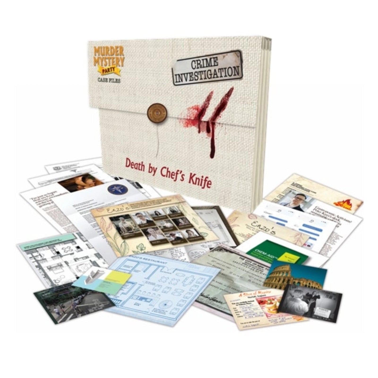 Detective Stories - Death by Chef's Knife - Case Files