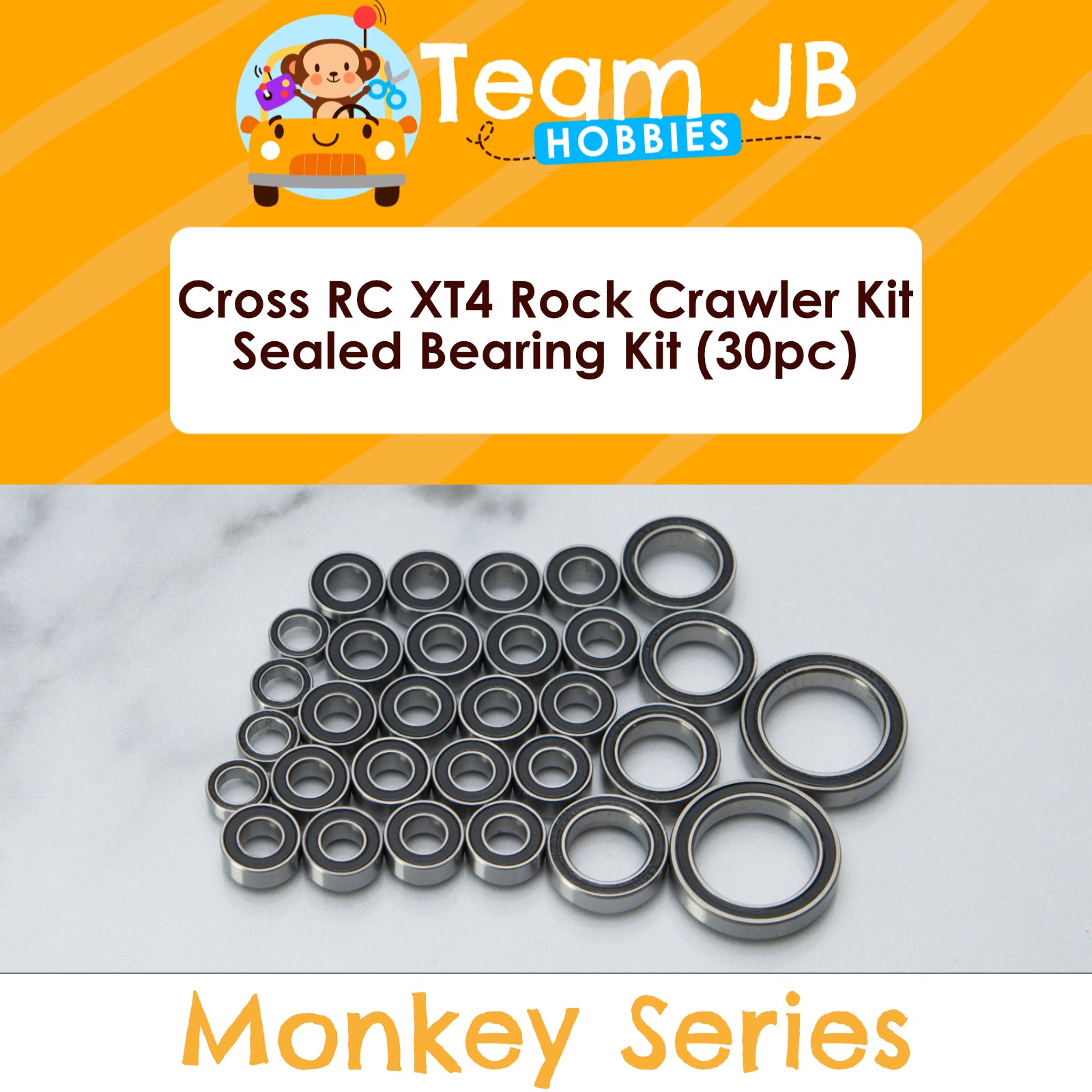 Cross RC XT4 Rock Crawler Kit - Sealed Bearing Kit