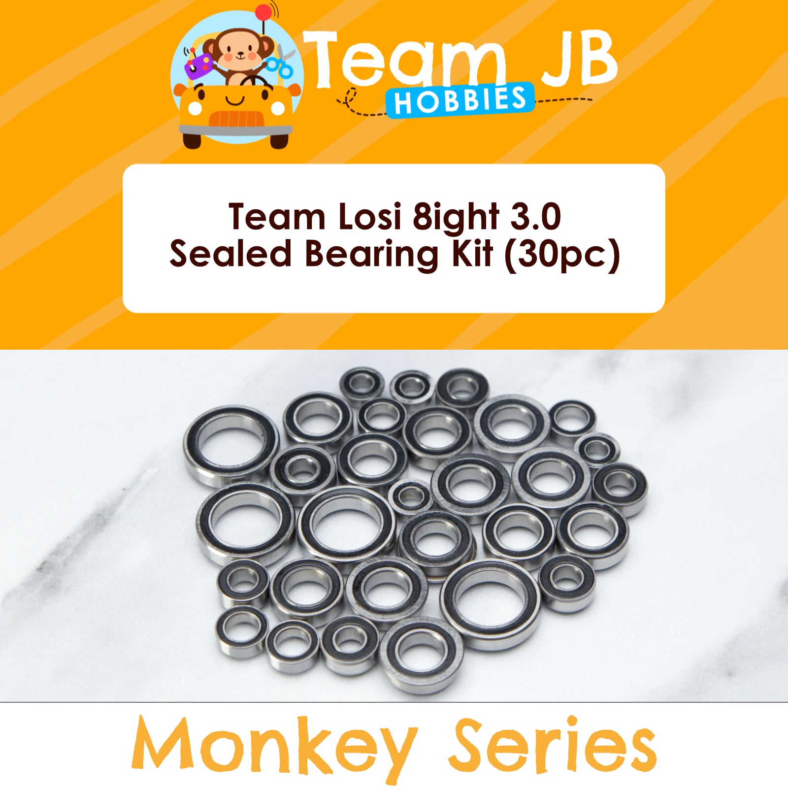 Team Losi 8ight 3.0 - Sealed Bearing Kit