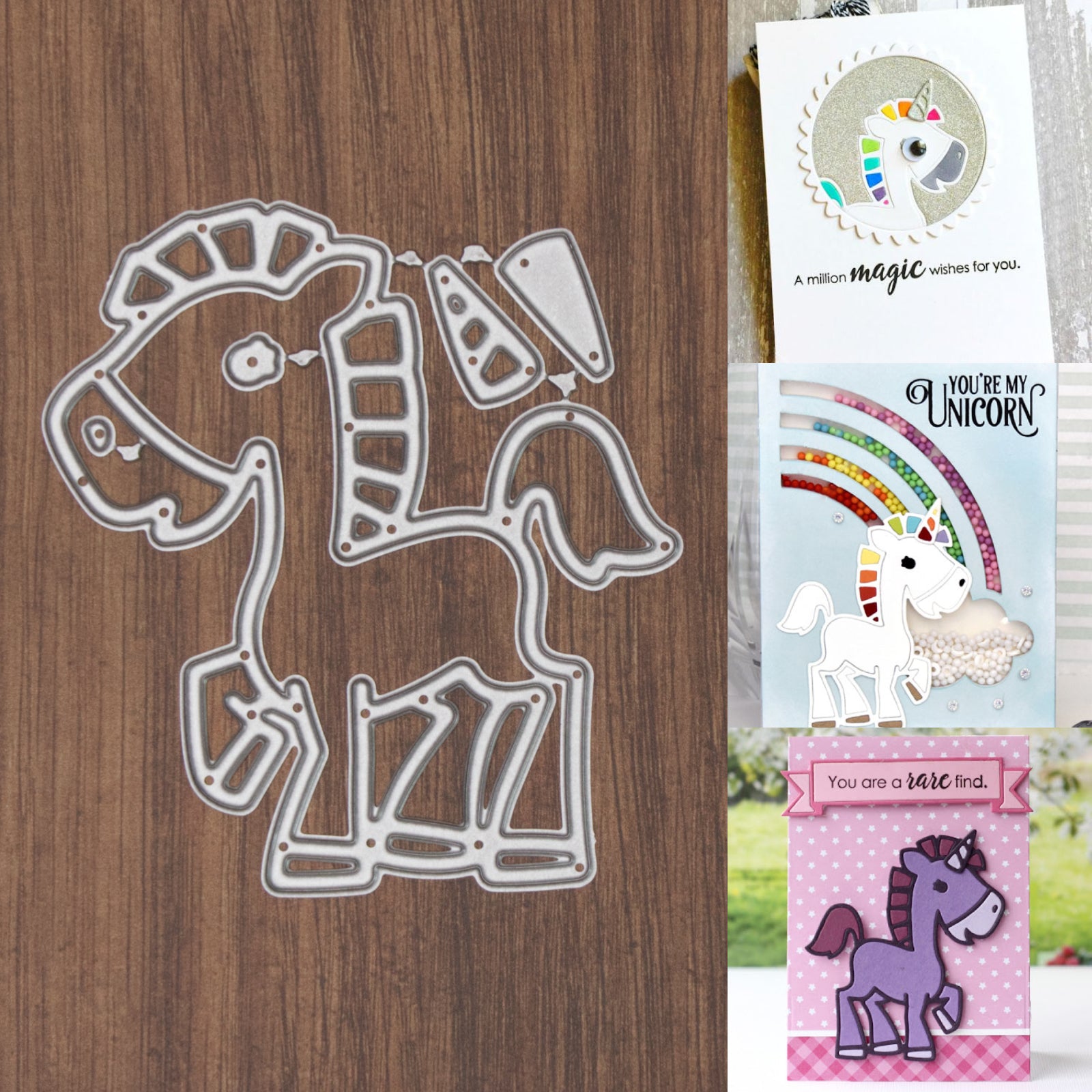 Horse / Unicorn Outline Cutting Dies