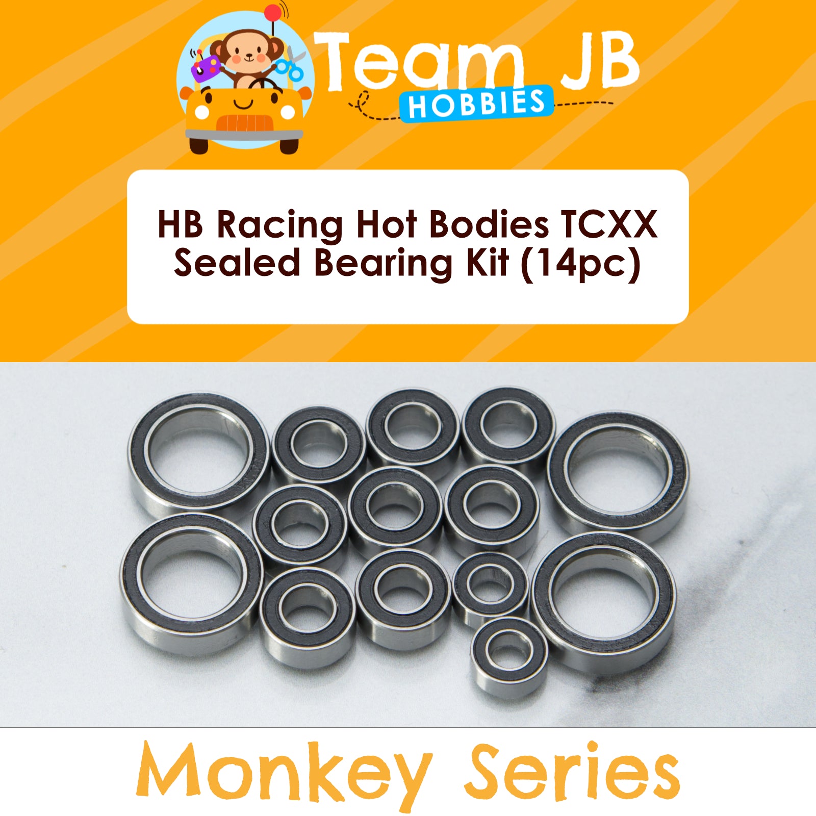 HB Racing Hot Bodies TCXX - Sealed Bearing Kit