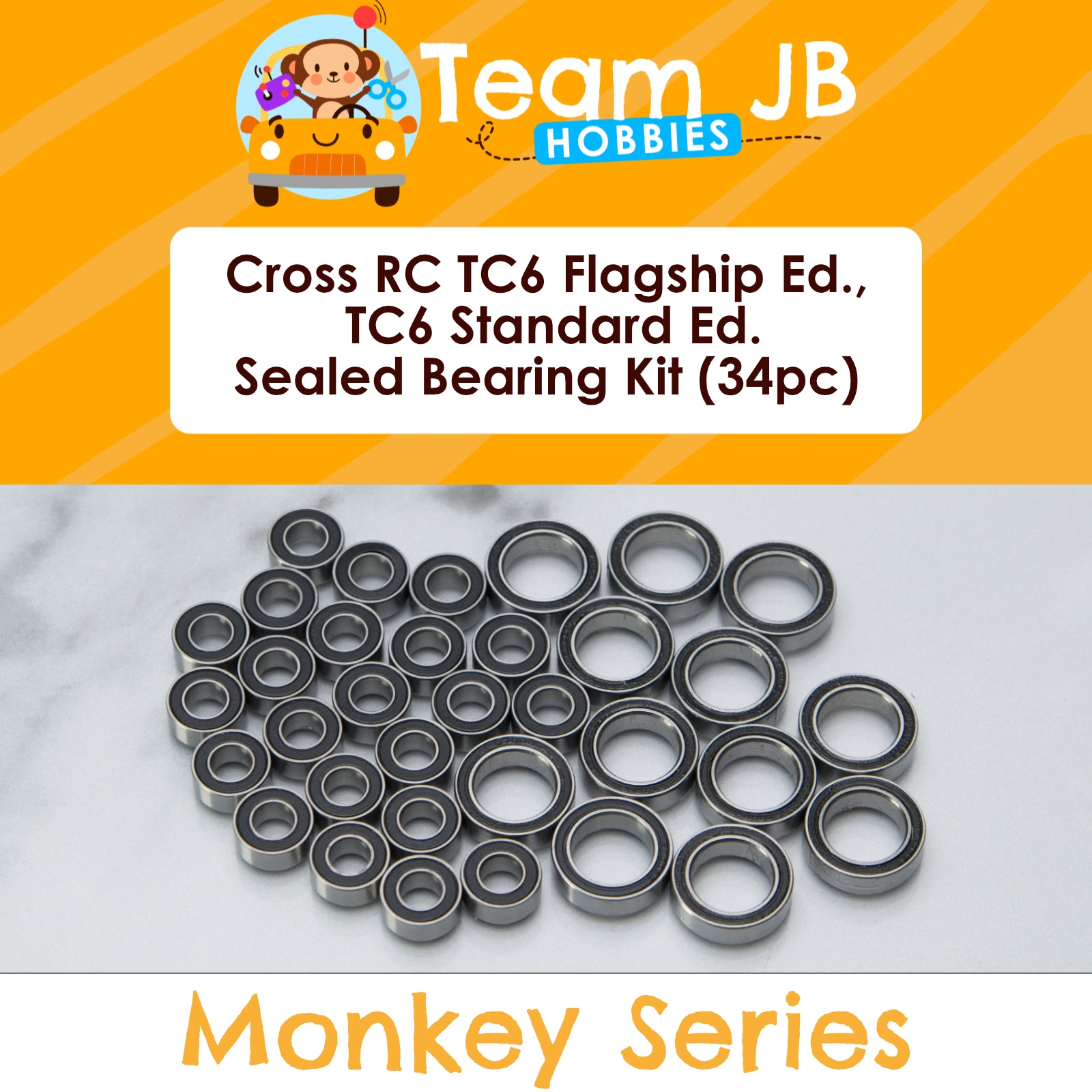 Cross RC TC6 Flagship Ed., TC6 Standard Ed. - Sealed Bearing Kit