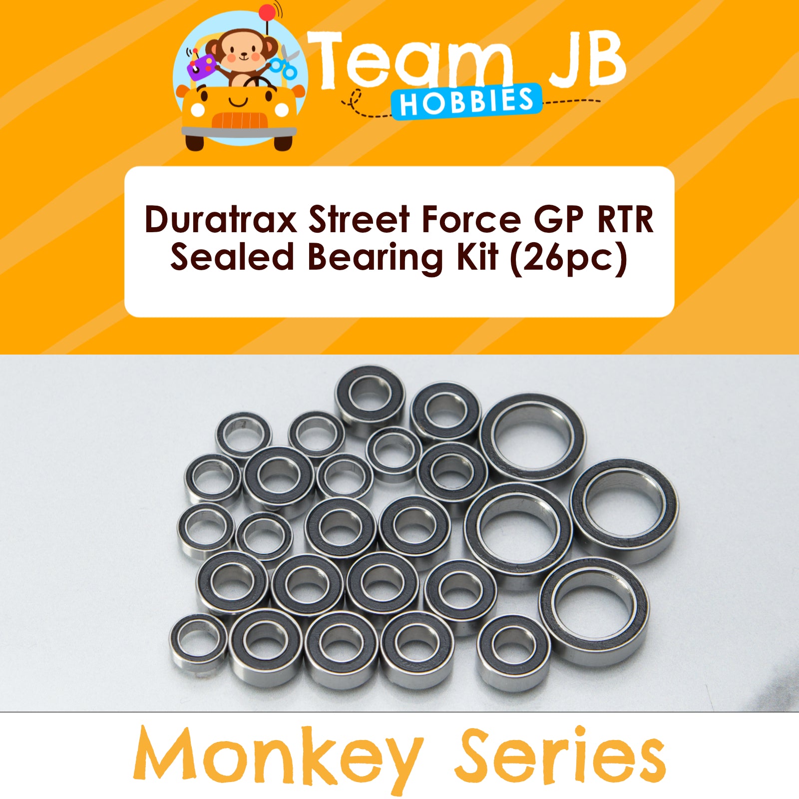 Duratrax Street Force GP RTR - Sealed Bearing Kit