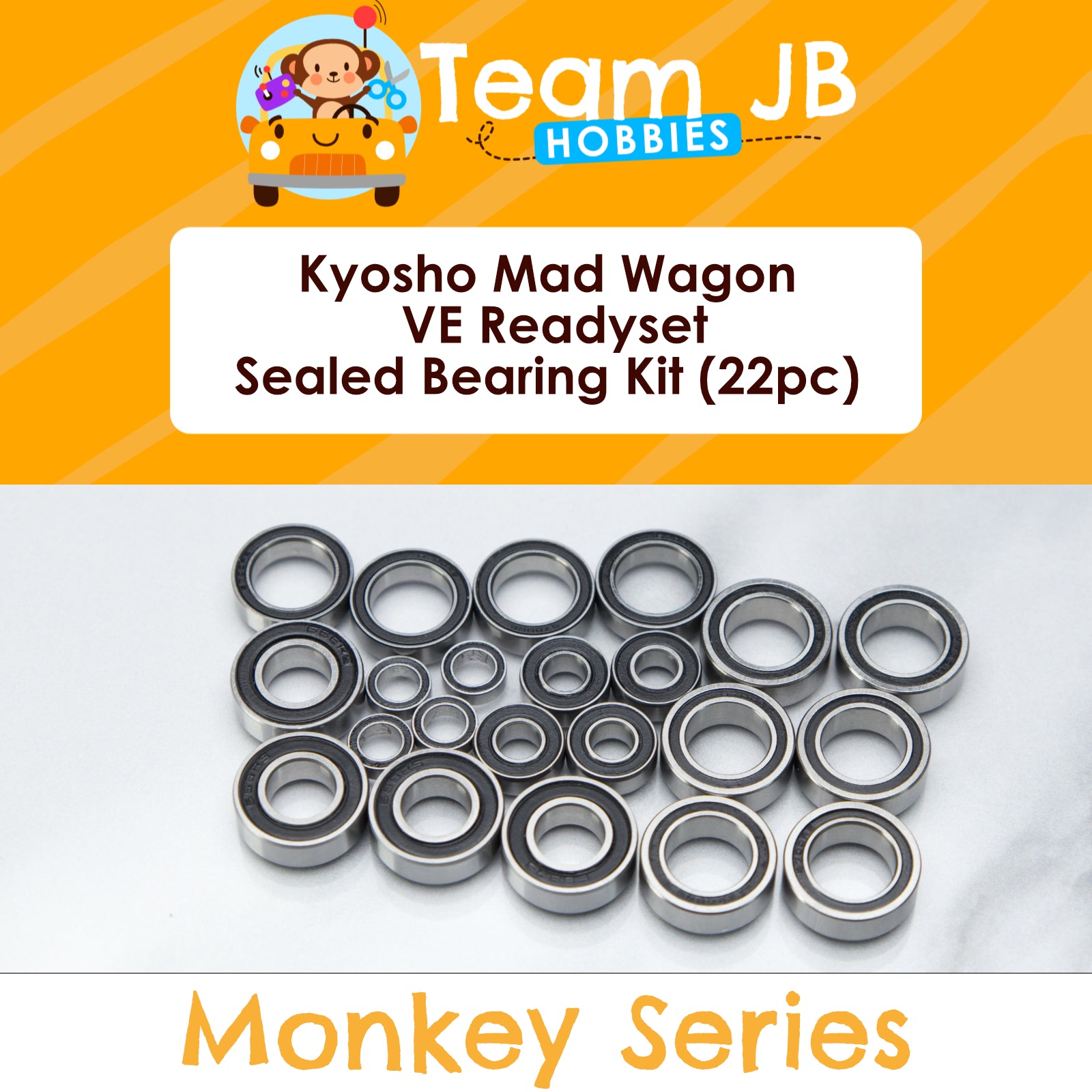 Kyosho Mad Wagon VE Readyset - Sealed Bearing Kit