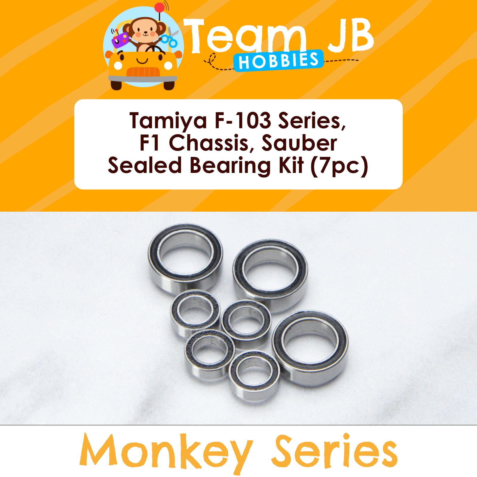 Tamiya F-103 Series, F1 Chassis, Sauber - Sealed Bearing Kit