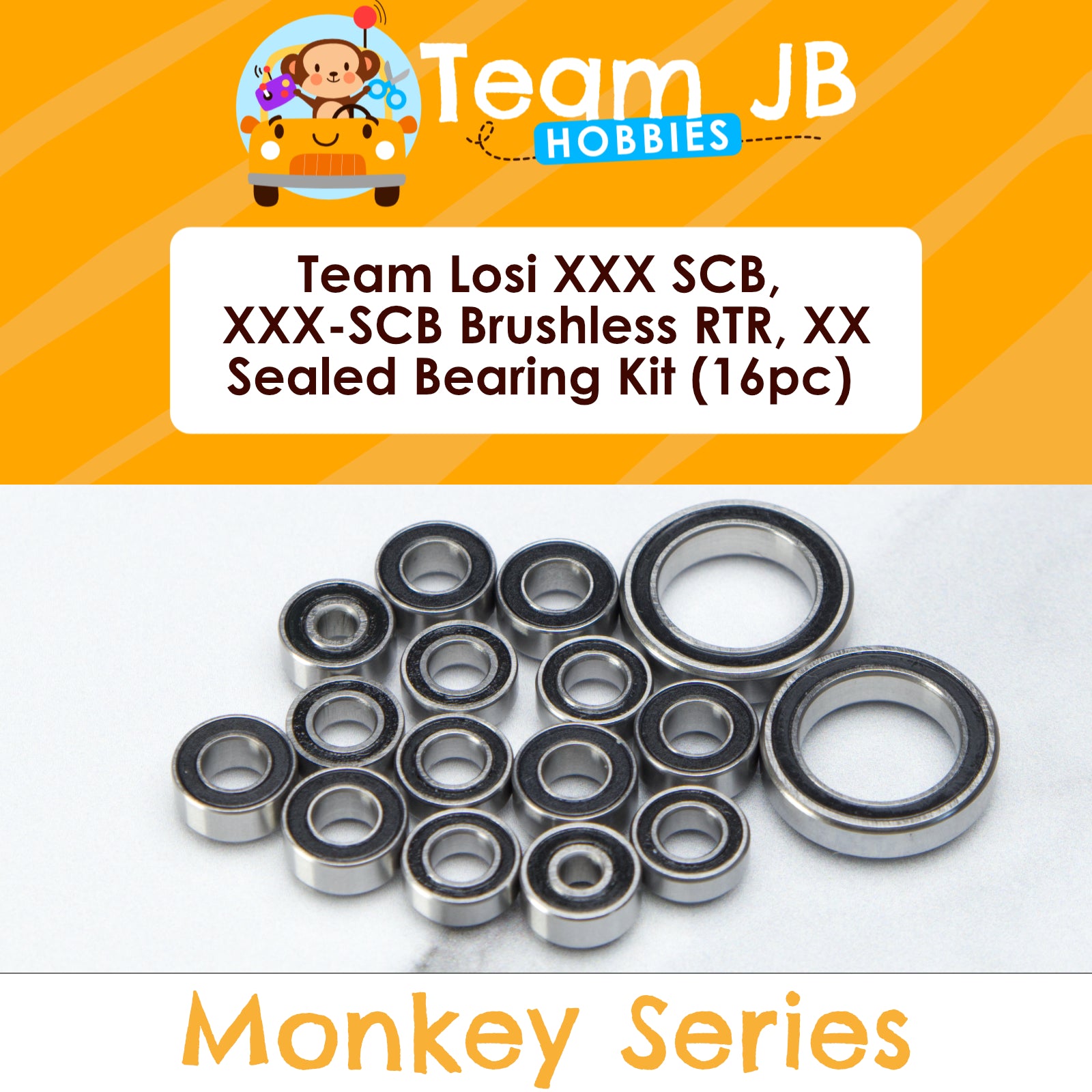 Kit Cuscinetti FastEddy Per Losi XXX-SCT 2WD - TFEXXXSCT2WD - Nuovo Made In USA