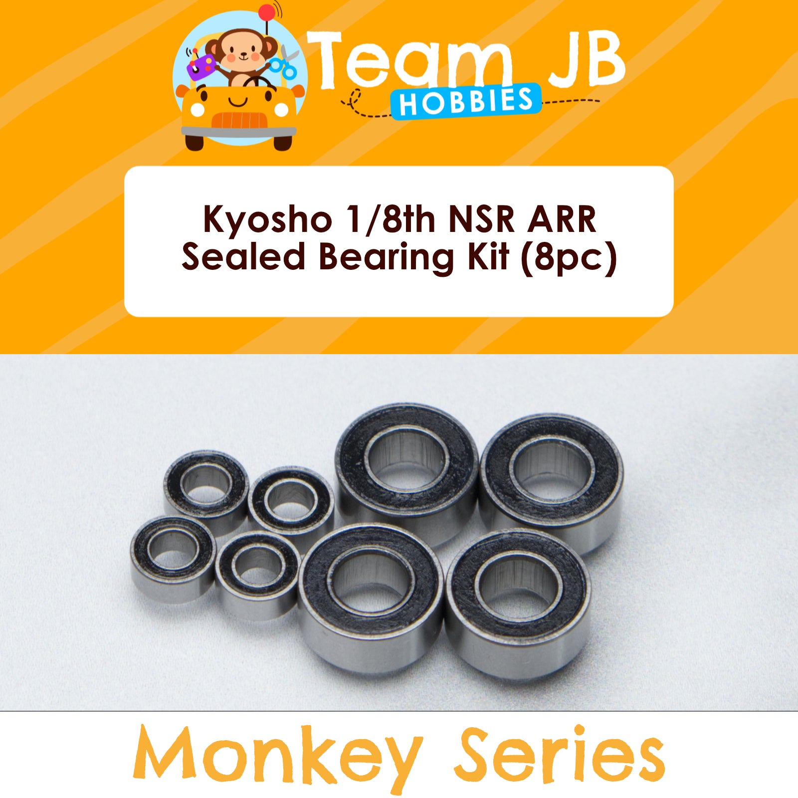 Kyosho 1/8th NSR ARR - Sealed Bearing Kit