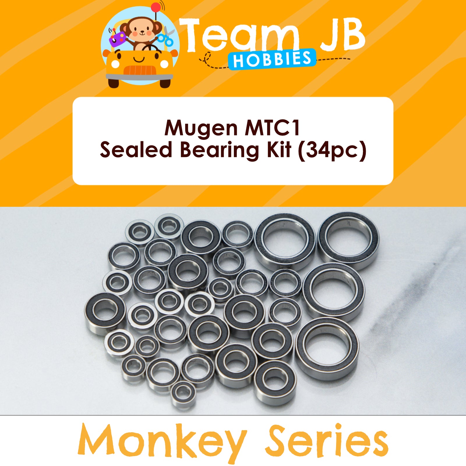 Mugen MTC1 - Sealed Bearing Kit