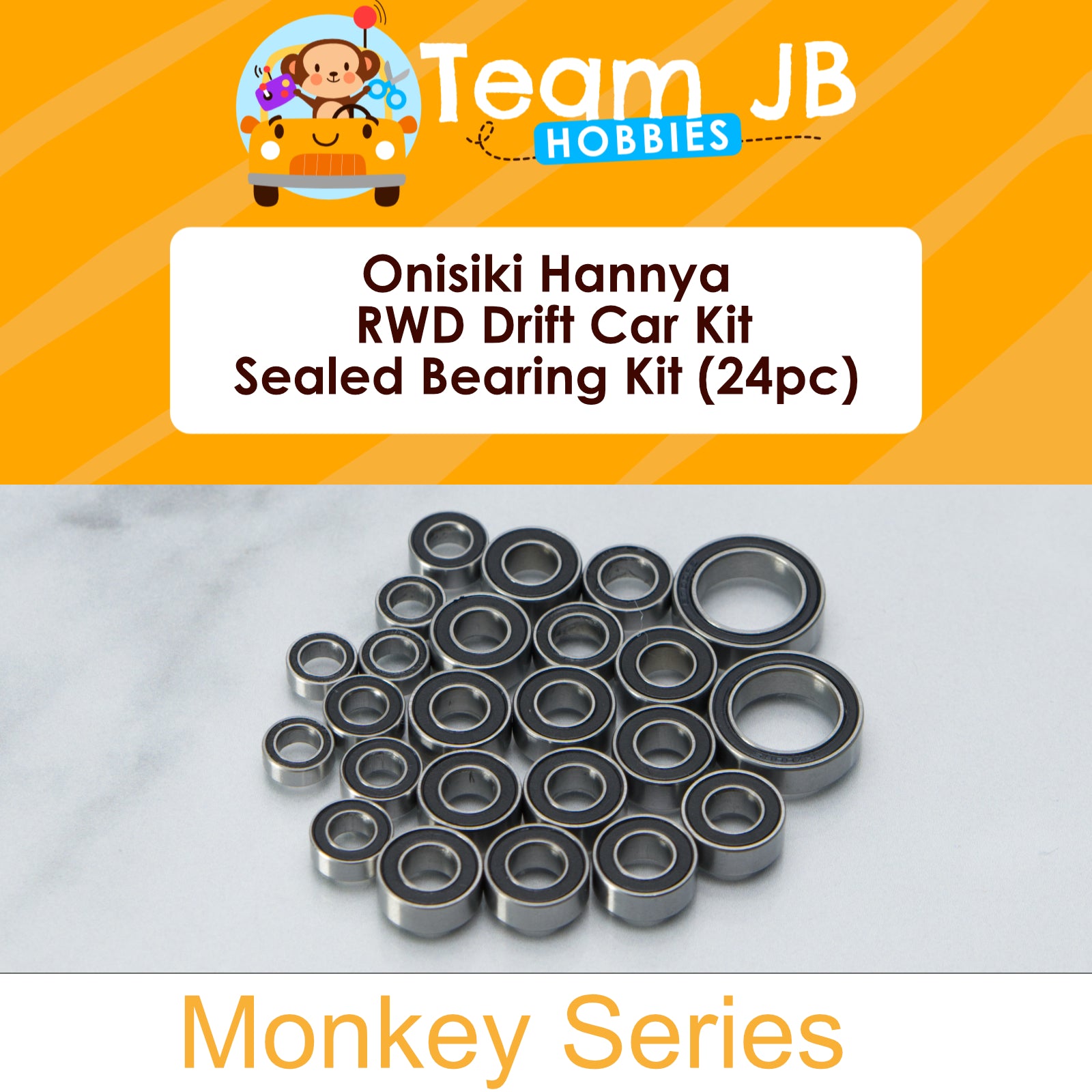 Onisiki Hannya RWD Drift Car Kit - Sealed Bearing Kit