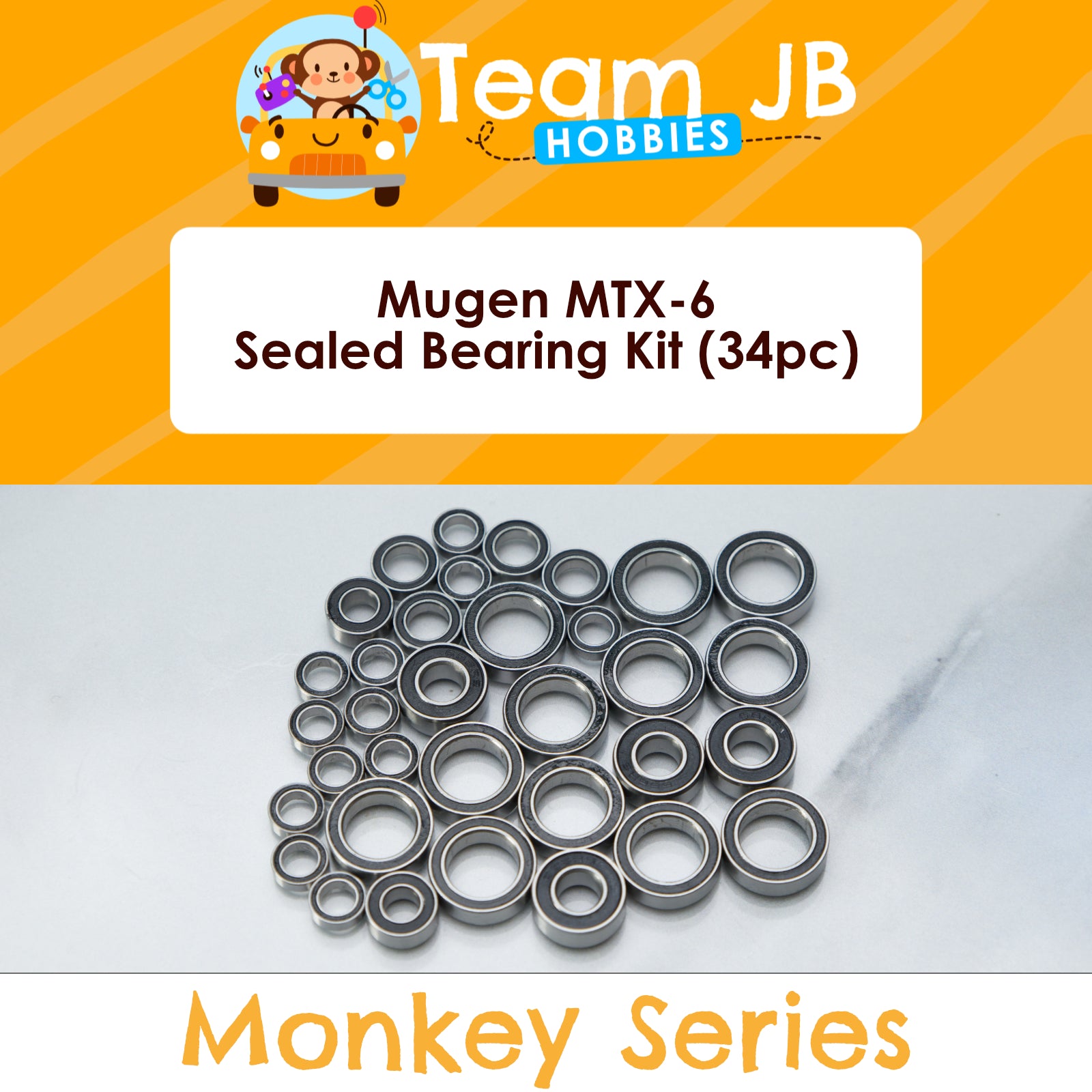 Mugen MTX-6 - Sealed Bearing Kit