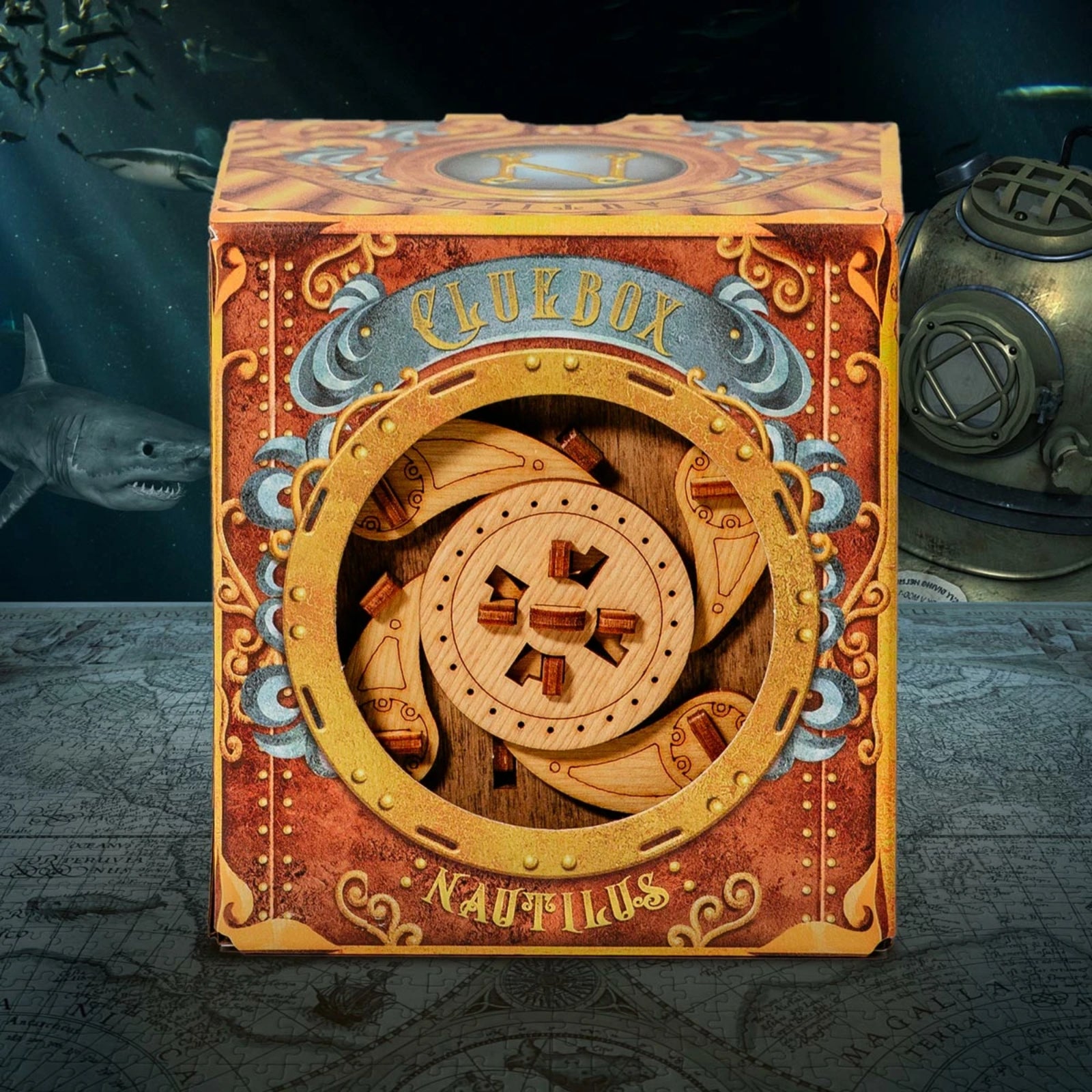 Cluebox - Captain Nemo's Nautilus - Level 9 - iDventure