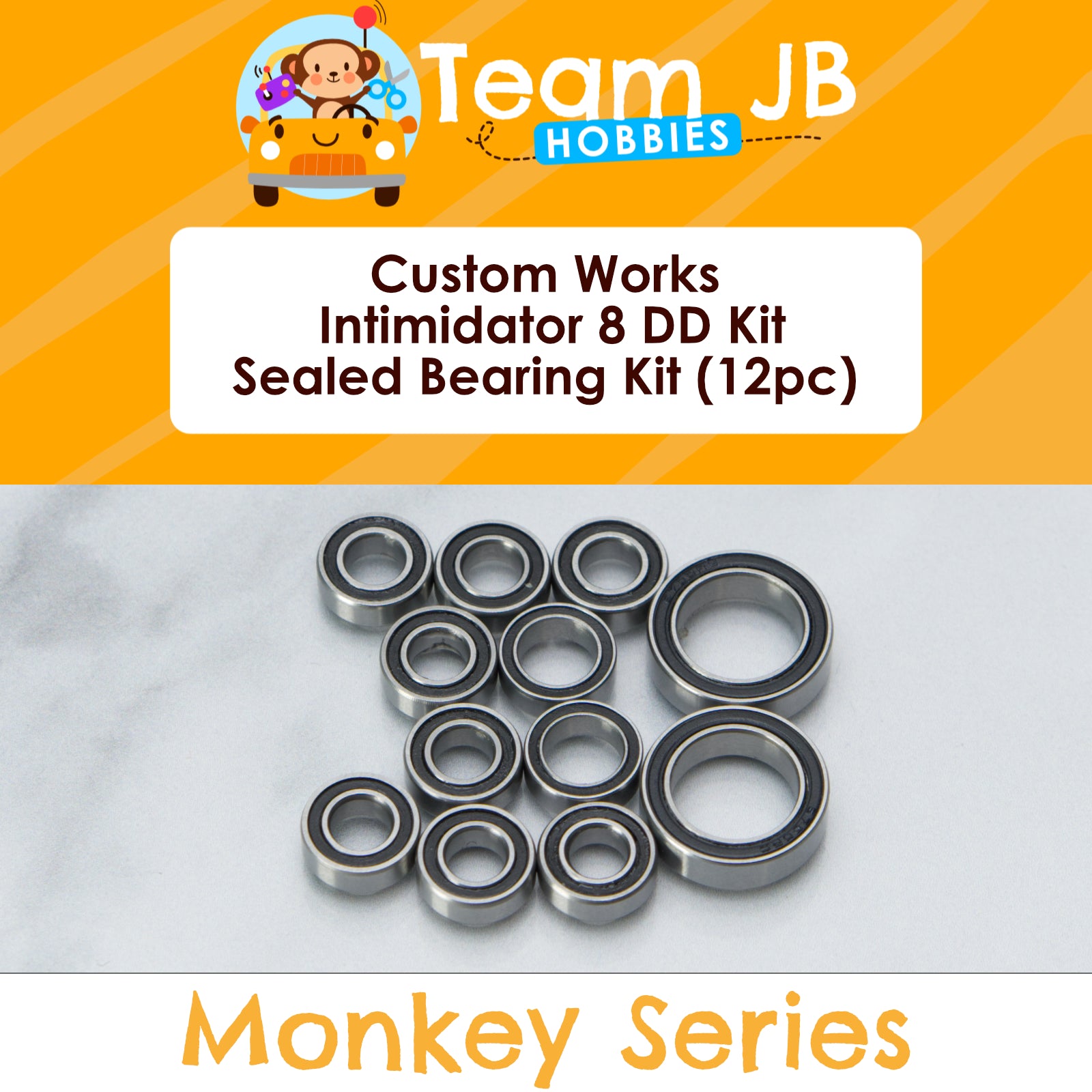 Custom Works Intimidator 8 DD Kit - Sealed Bearing Kit