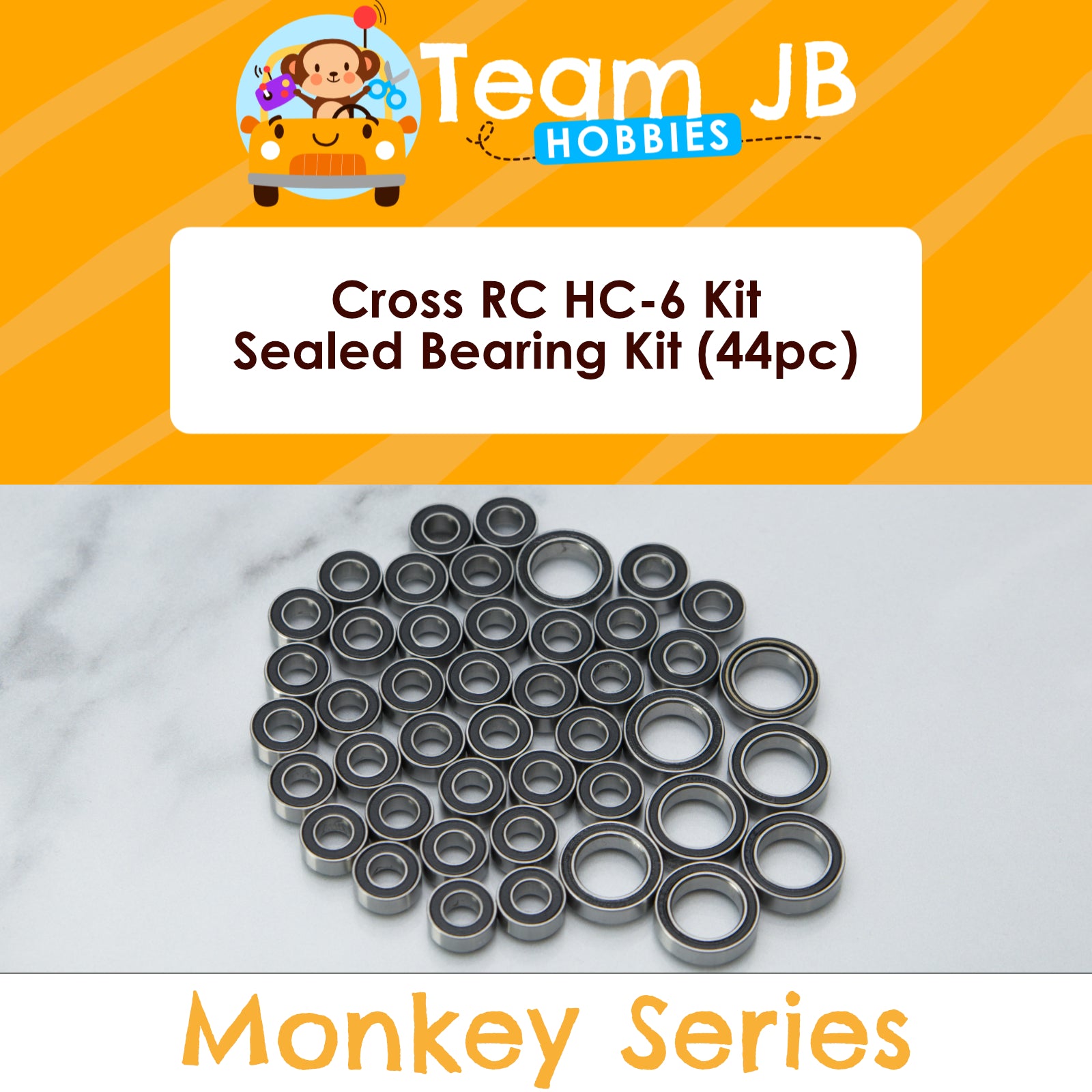 Cross RC HC-6 Kit - Sealed Bearing Kit