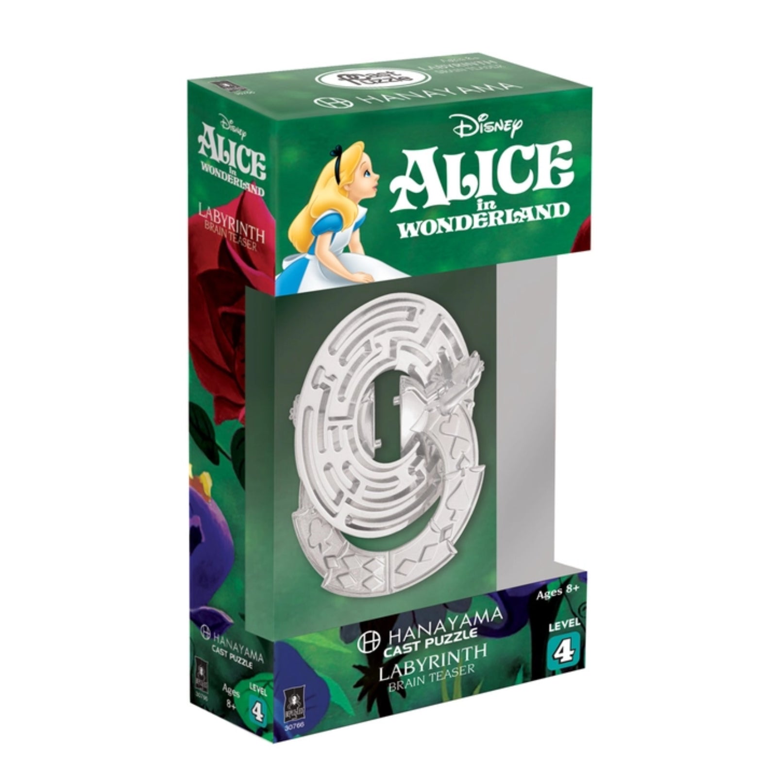 Alice in Wonderland Labyrinth - Level 4 - Hanayama Cast Puzzle