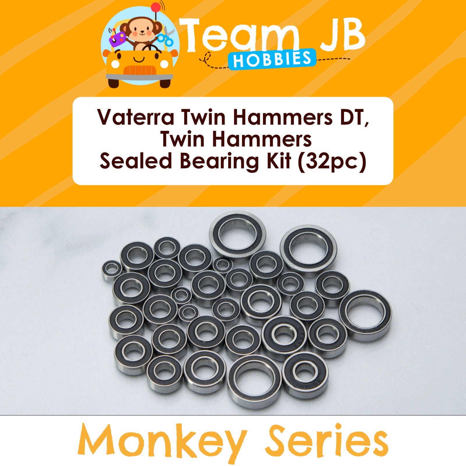 Vaterra Twin Hammers DT, Twin Hammers - Sealed Bearing Kit