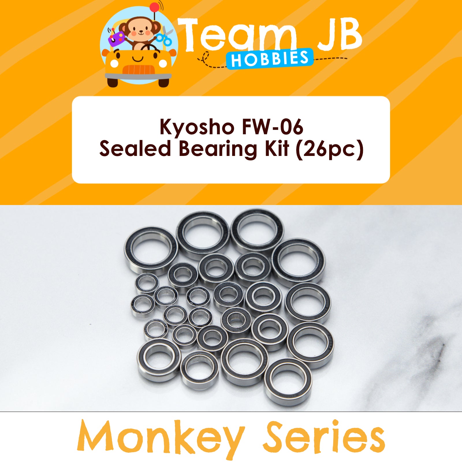 Kyosho FW-06 - Sealed Bearing Kit