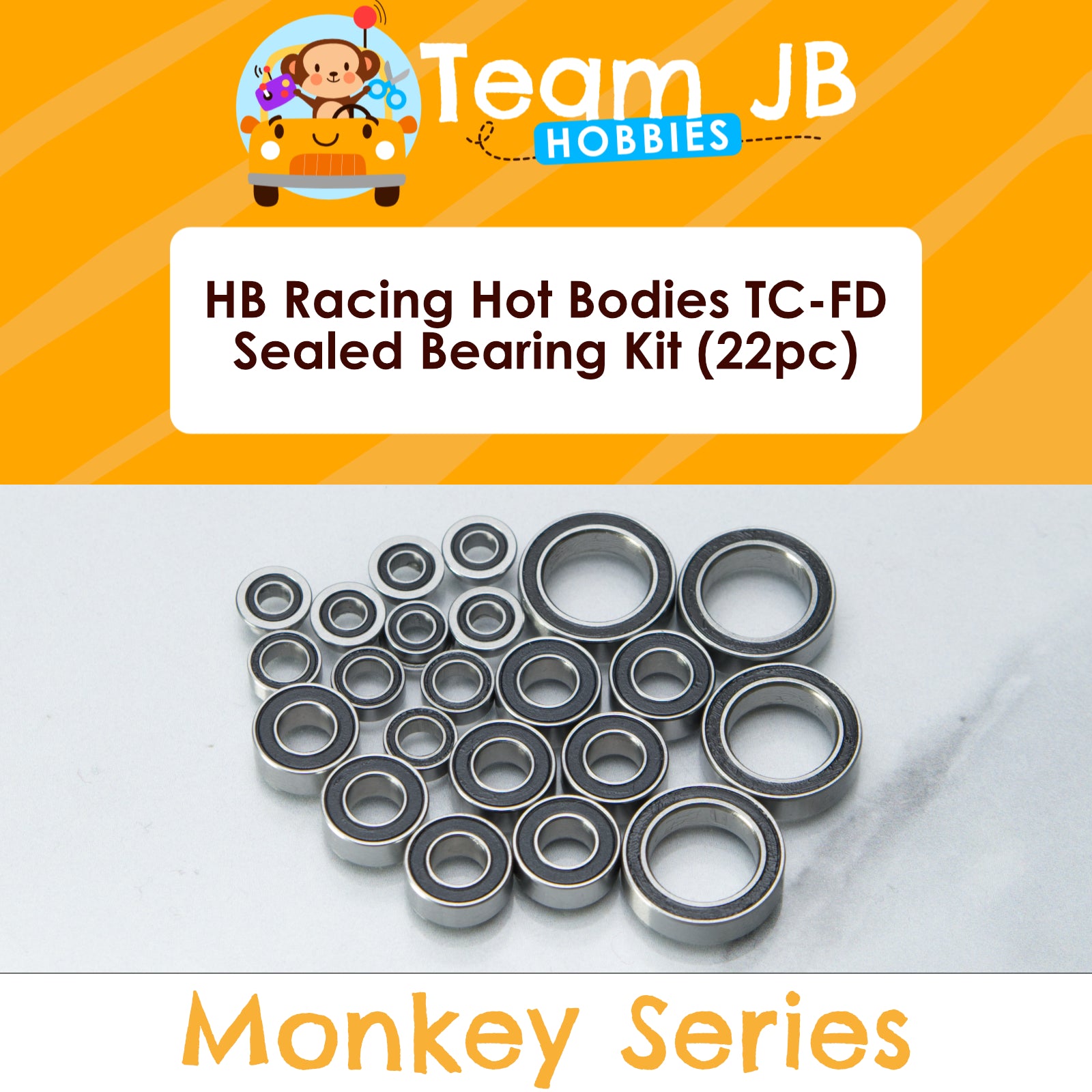 HB Racing Hot Bodies TC-FD - Sealed Bearing Kit