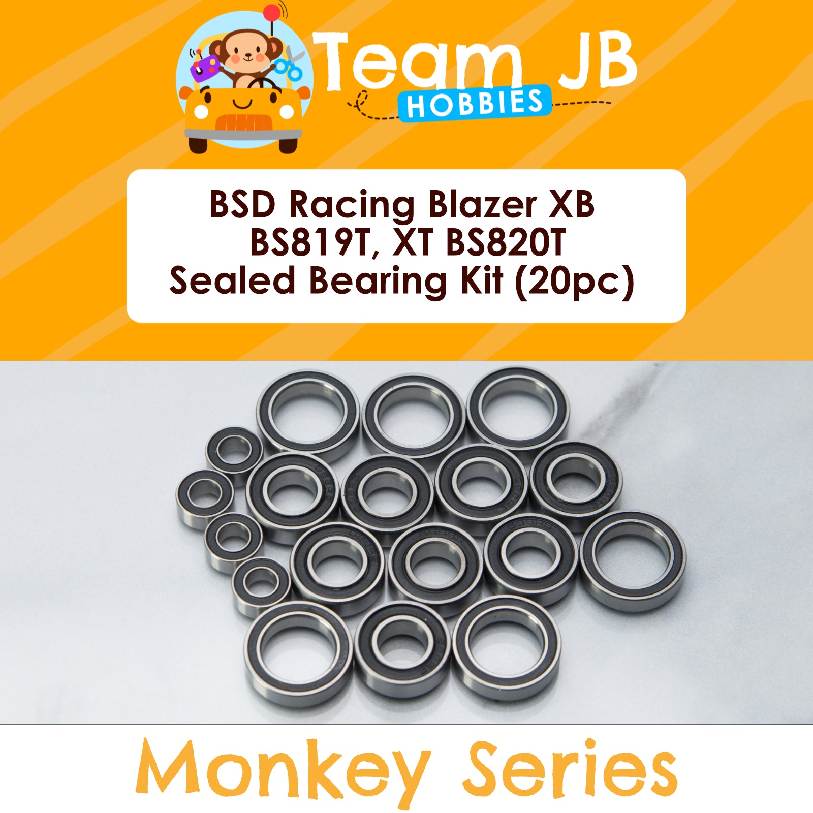 BSD Racing Blazer XB BS819T, Blazer XT BS820T - Sealed Bearing Kit