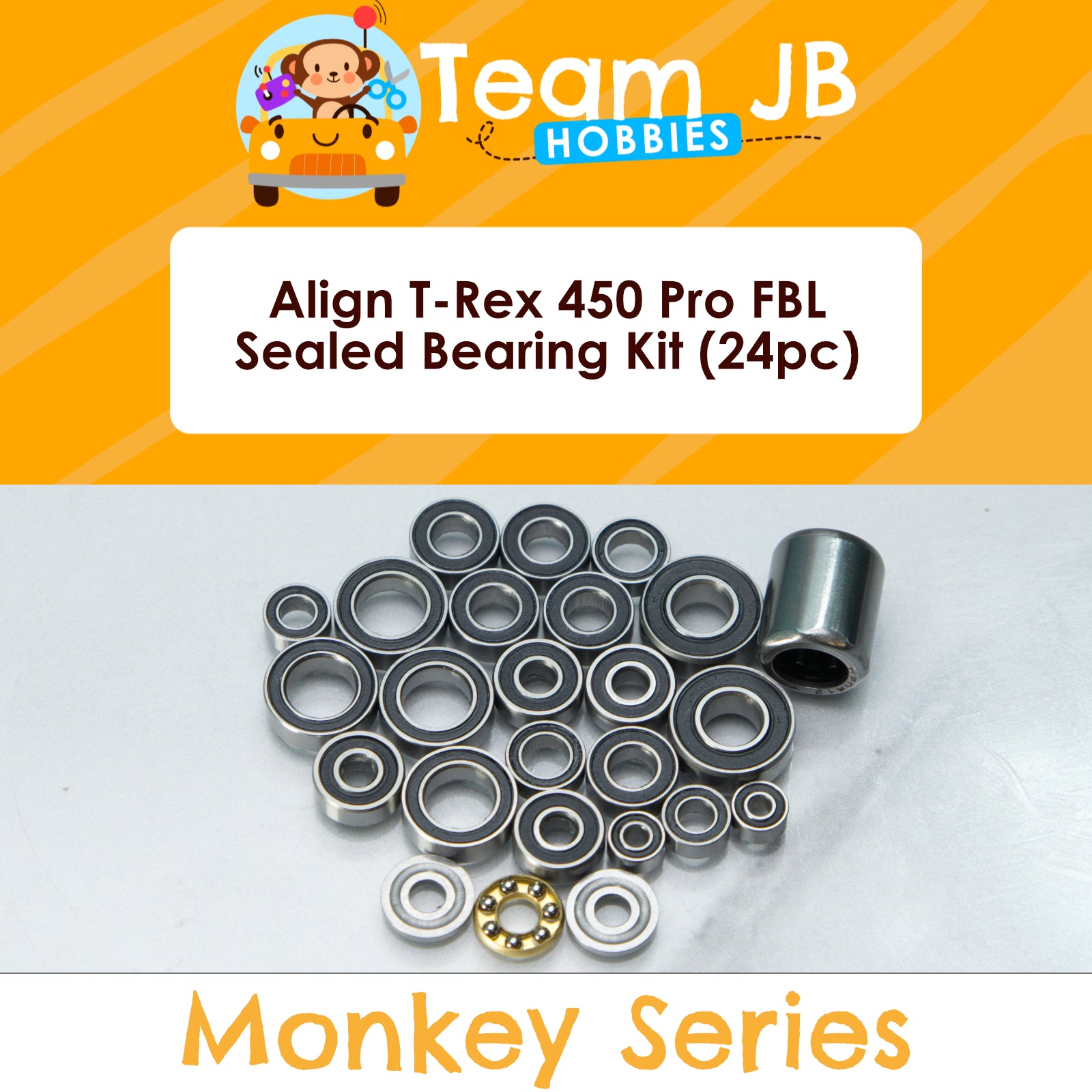 Align T-Rex 450 Pro FBL - Sealed Bearing Kit