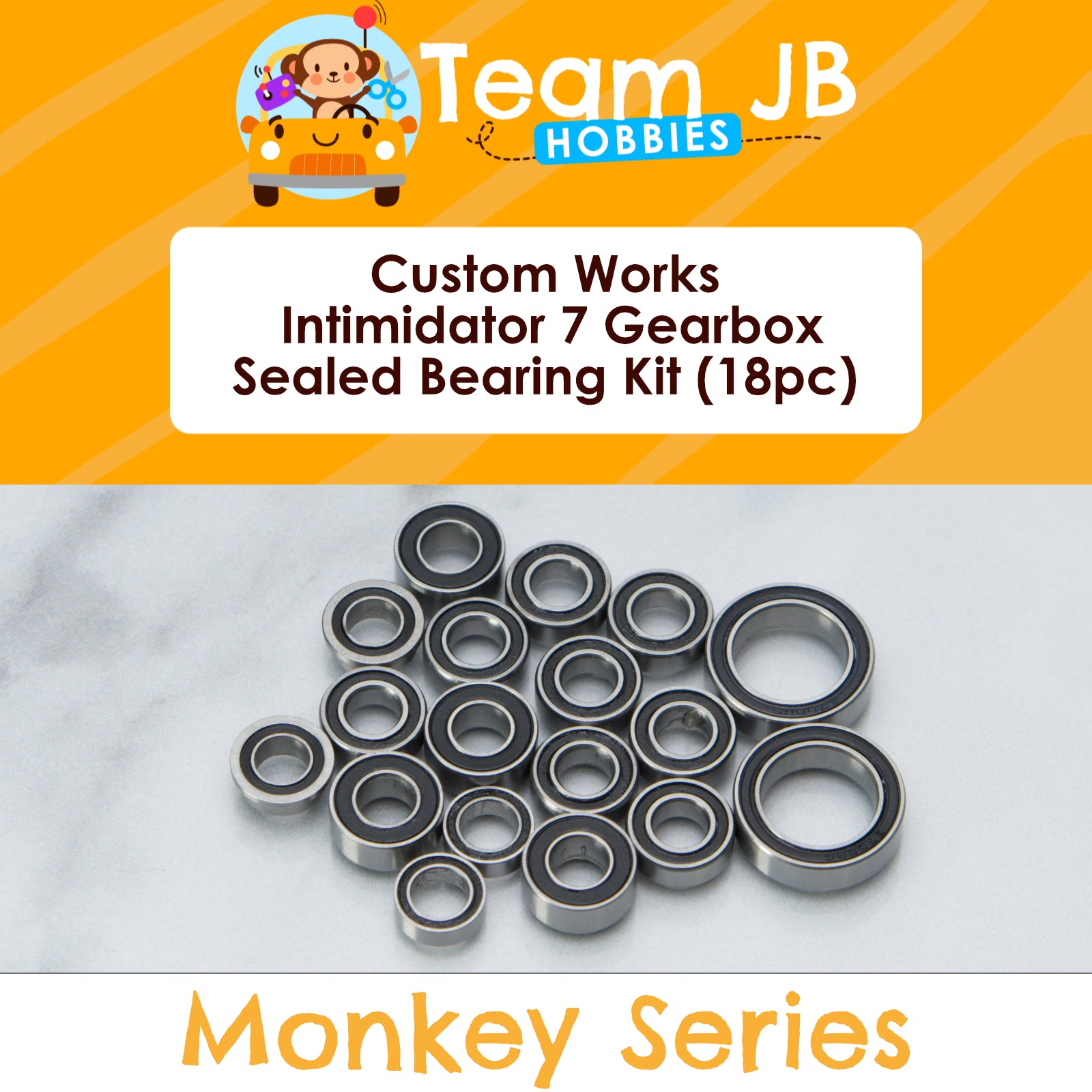 Custom Works Intimidator 7 Gearbox - Sealed Bearing Kit