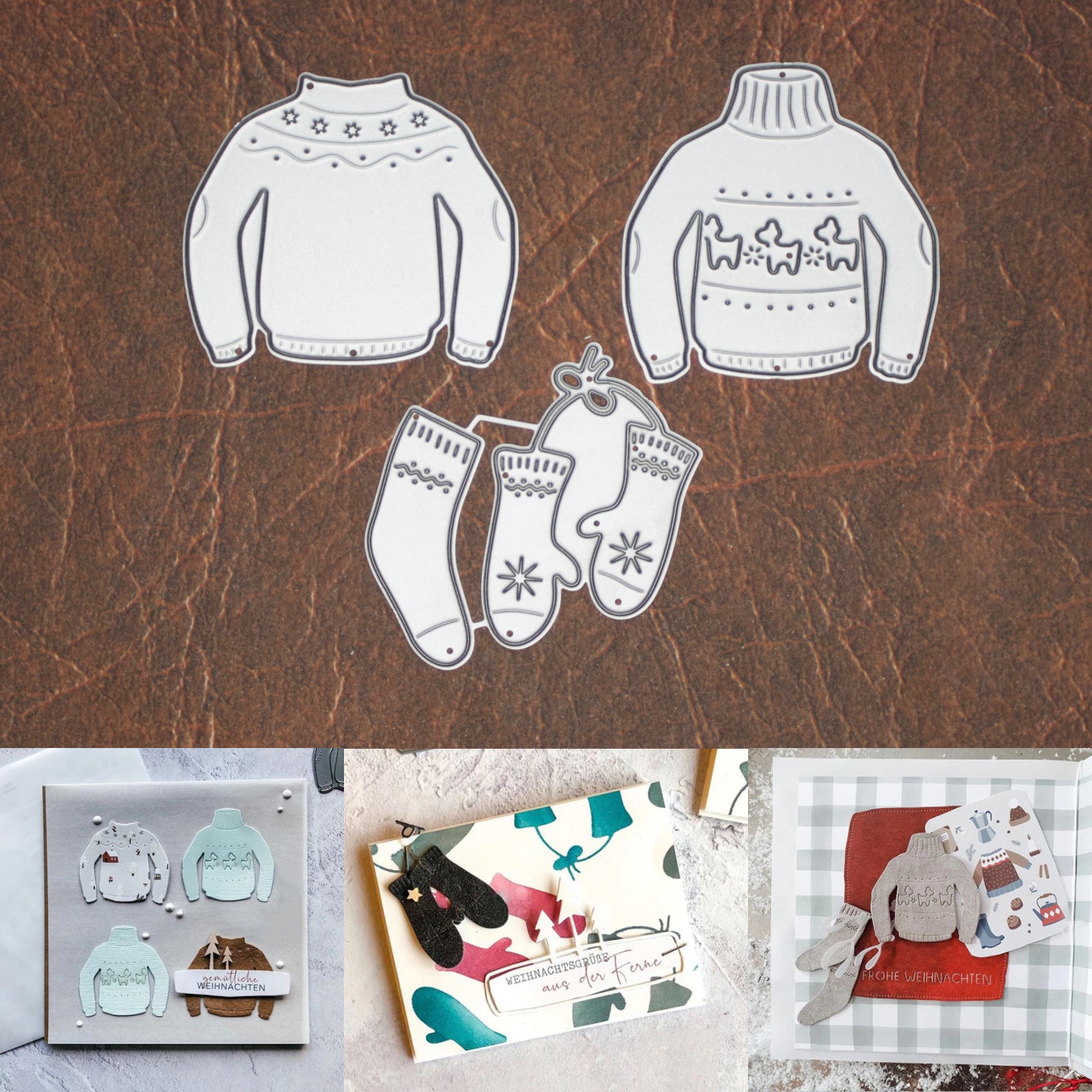 Warm Wooly Winter Cutting Dies Set