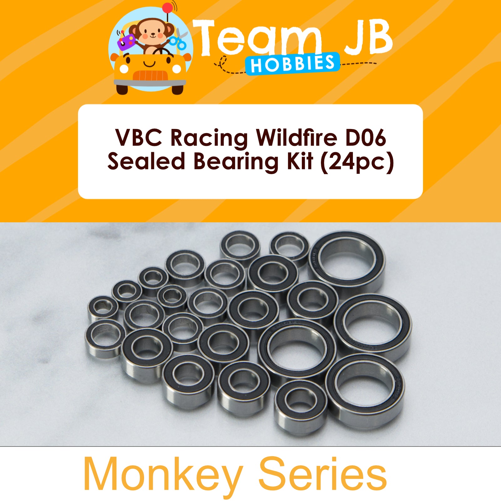 VBC Racing Wildfire D06 - Sealed Bearing Kit