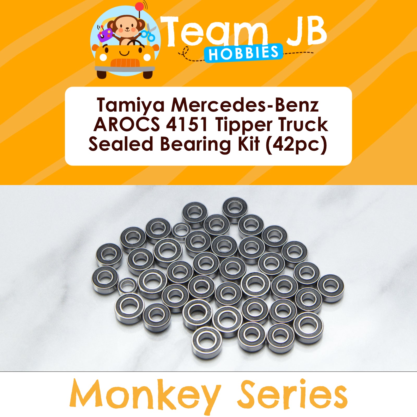 Tamiya Mercedes-Benz AROCS 4151 Tipper Truck - Sealed Bearing Kit