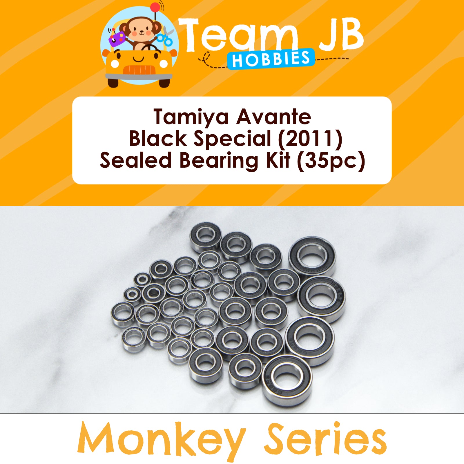 Tamiya Avante Black Special (2011) - Sealed Bearing Kit