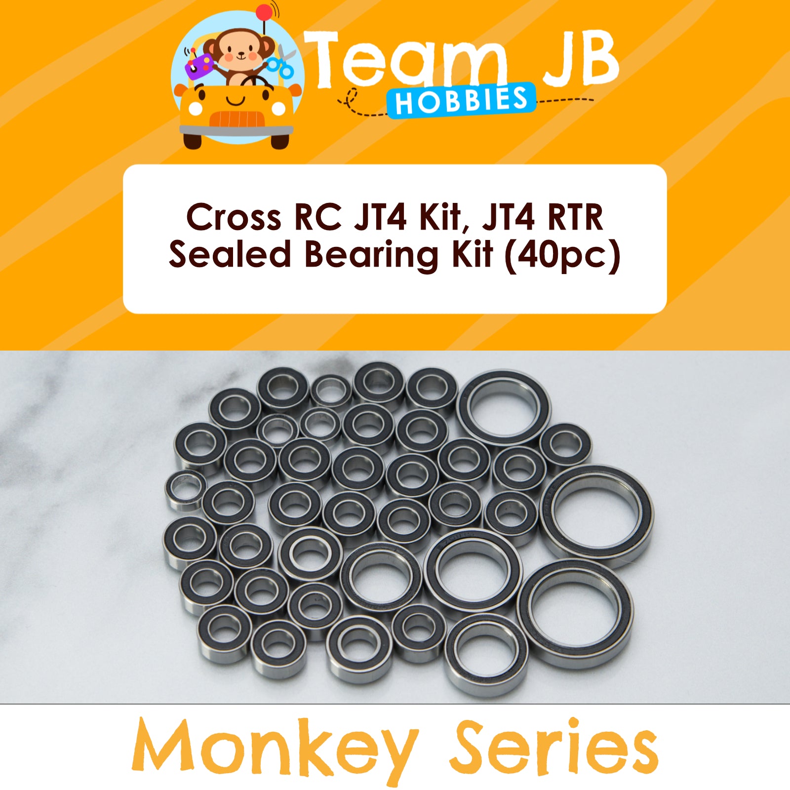 Cross RC JT4 Kit, JT4 RTR - Sealed Bearing Kit