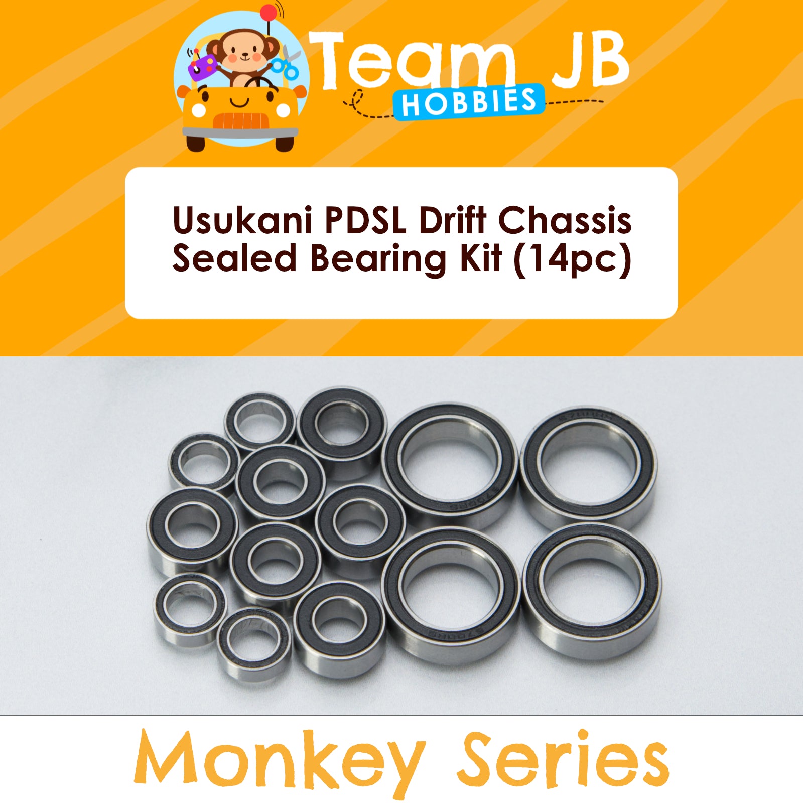Usukani PDSL Drift Chassis - Sealed Bearing Kit