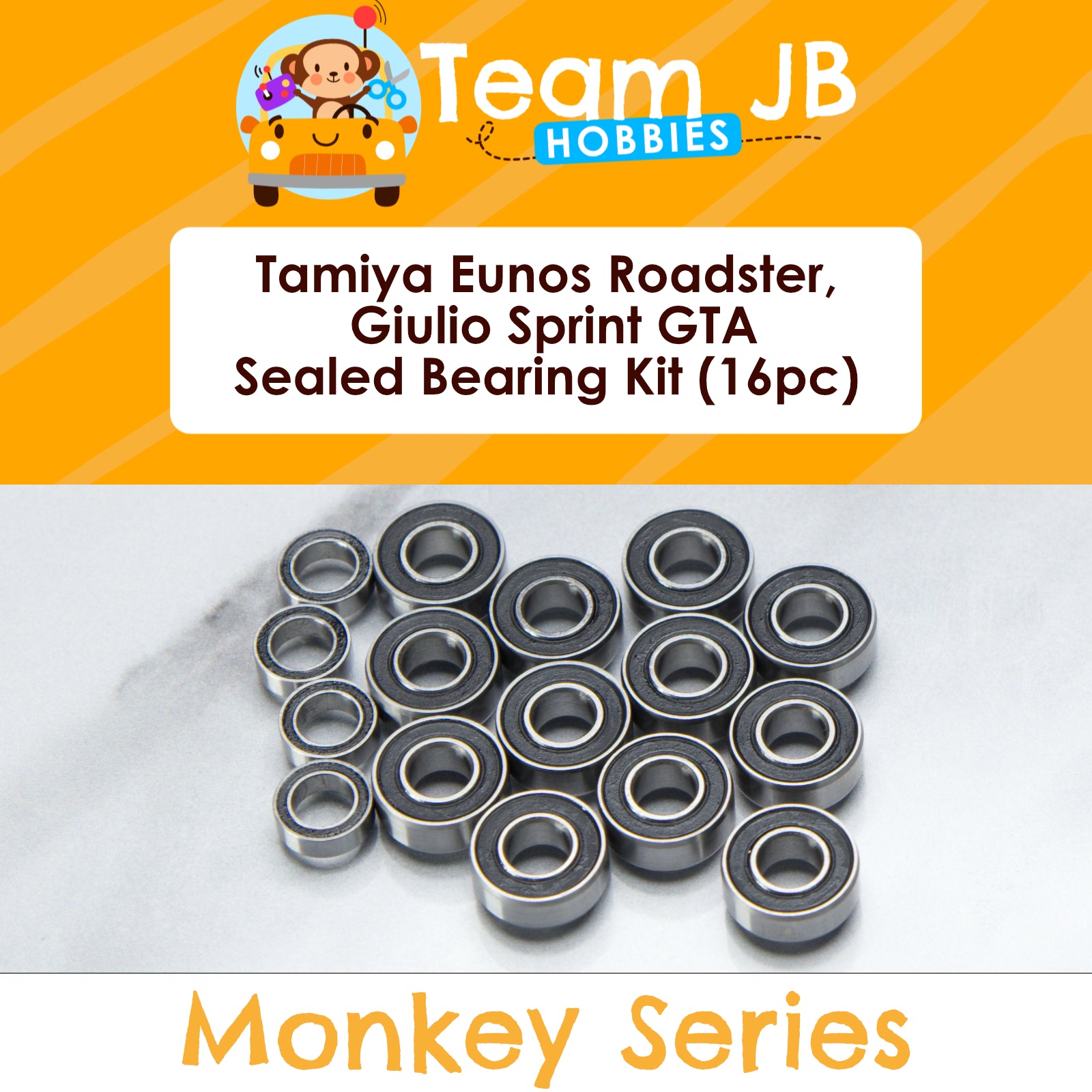 Tamiya Eunos Roadster, Giulio Sprint GTA (M-04M) - Sealed Bearing Kit