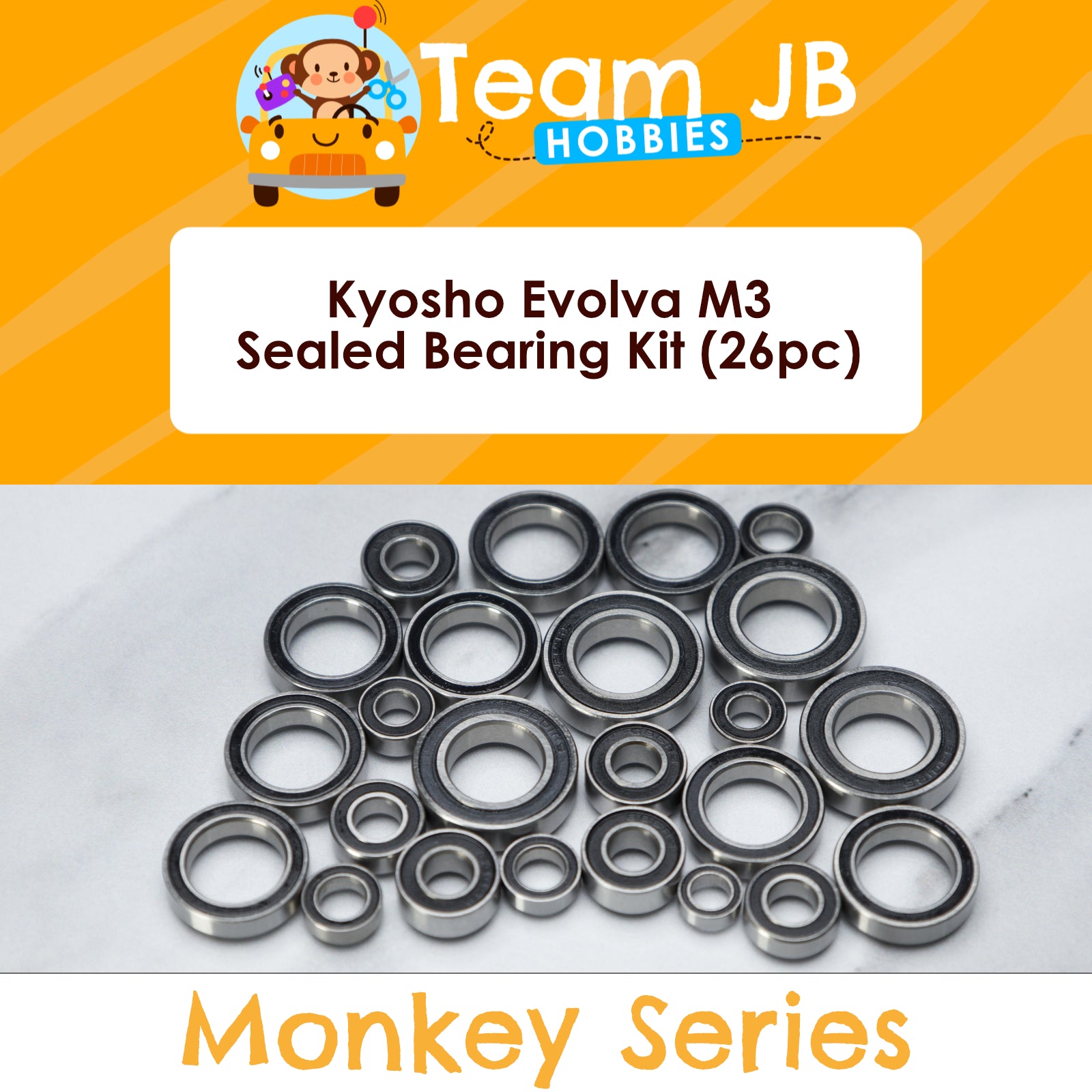 Kyosho Evolva M3 - Sealed Bearing Kit