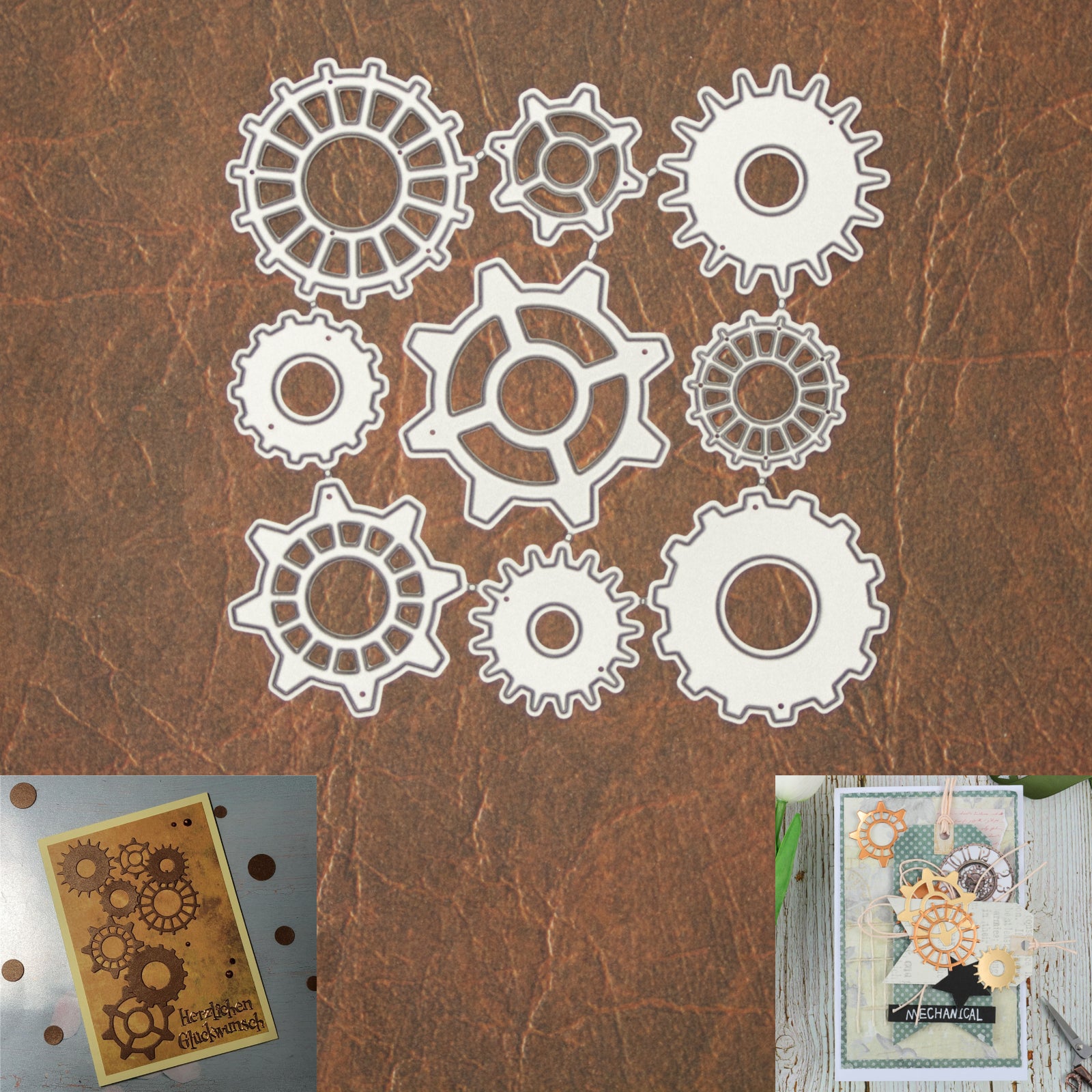 So Many Gears Sprockets Cutting Dies