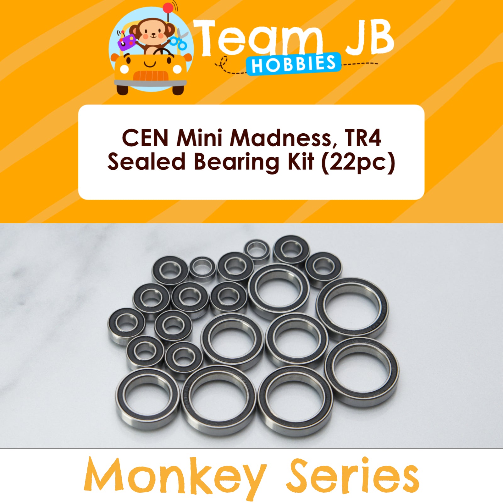 CEN Mini Madness, TR4 - Sealed Bearing Kit