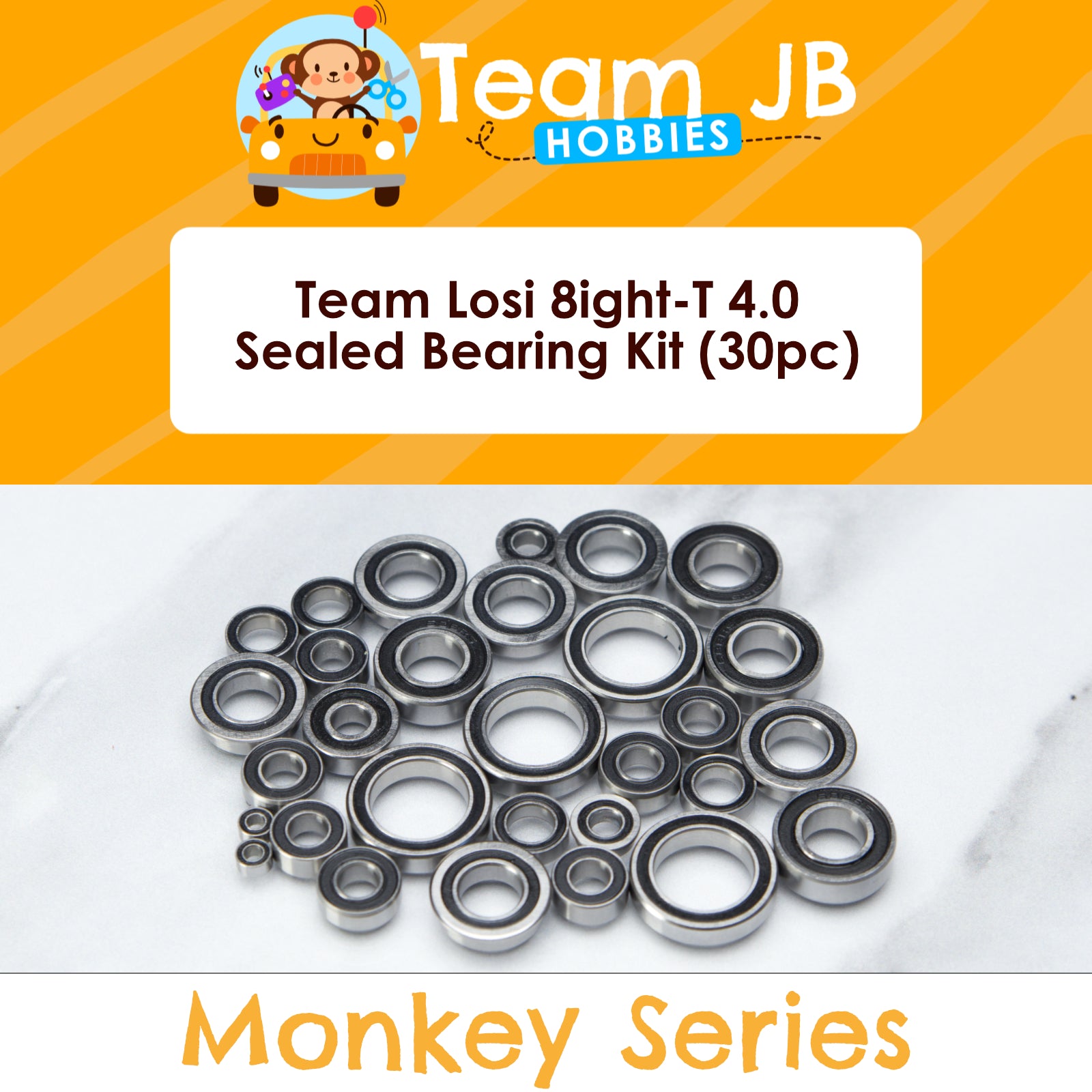 Team Losi 8ight-T 4.0 - Sealed Bearing Kit