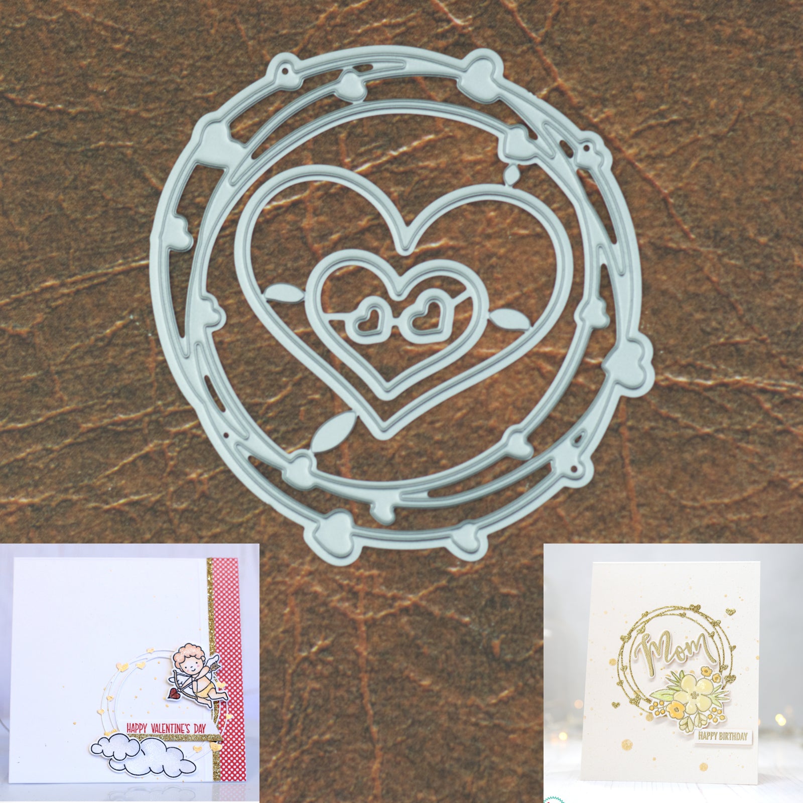So Many Hearts Wreath Cutting Dies Set