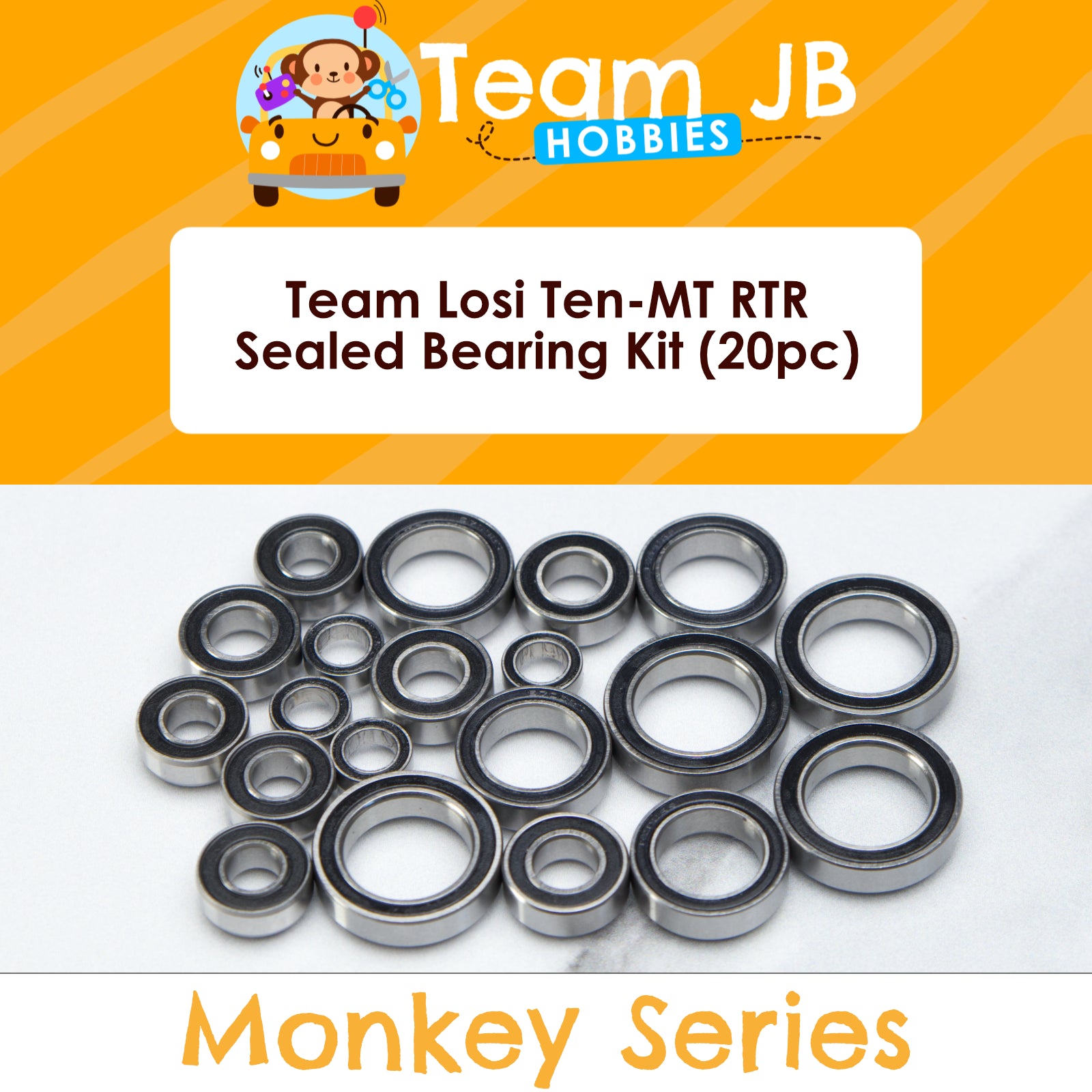 Team Losi Ten-MT RTR - Sealed Bearing Kit