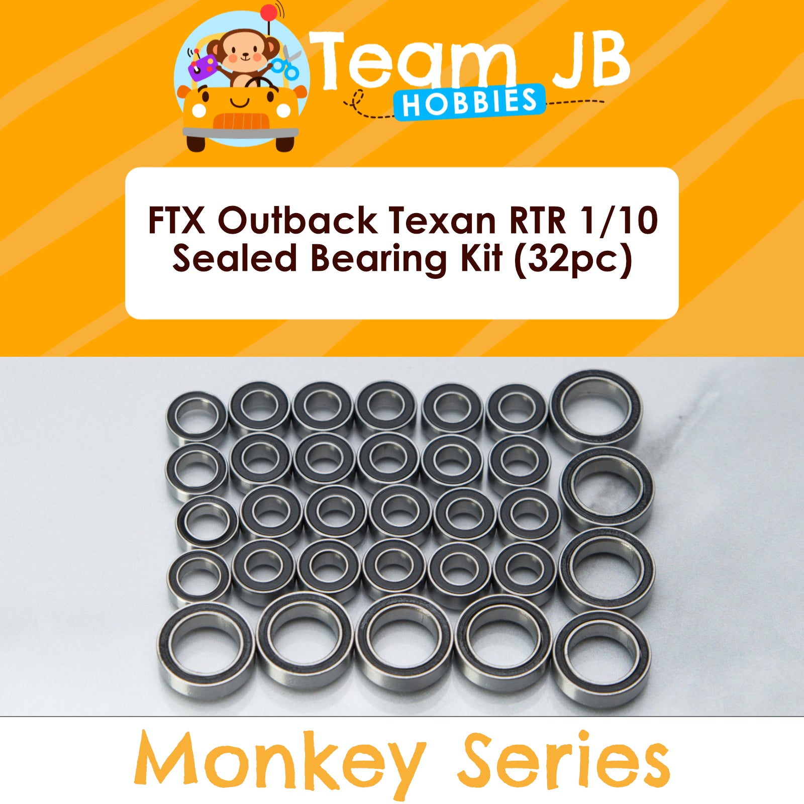 FTX Outback Texan RTR 1/10 - Sealed Bearing Kit