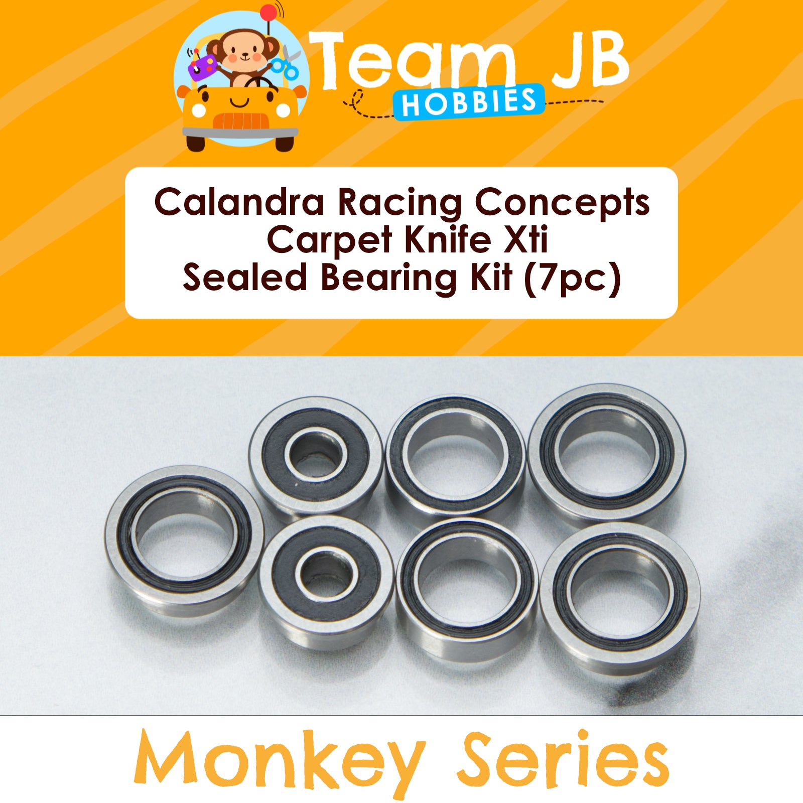 Calandra Racing Concepts Carpet Knife Xti - Sealed Bearing Kit