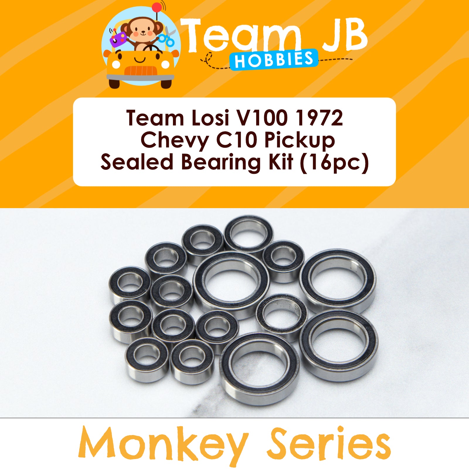 Team Losi V100 1972 Chevy C10 Pickup - Sealed Bearing Kit